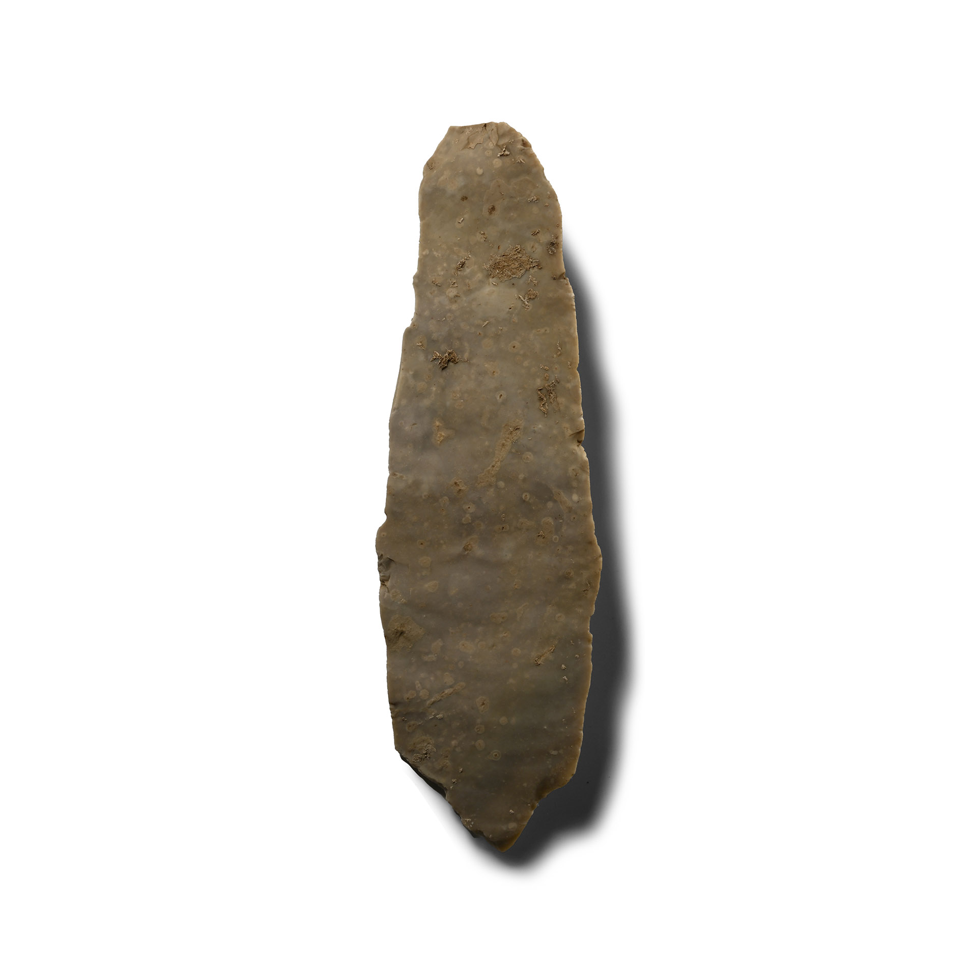 Stone Age Long Flint Blade from Spiennes