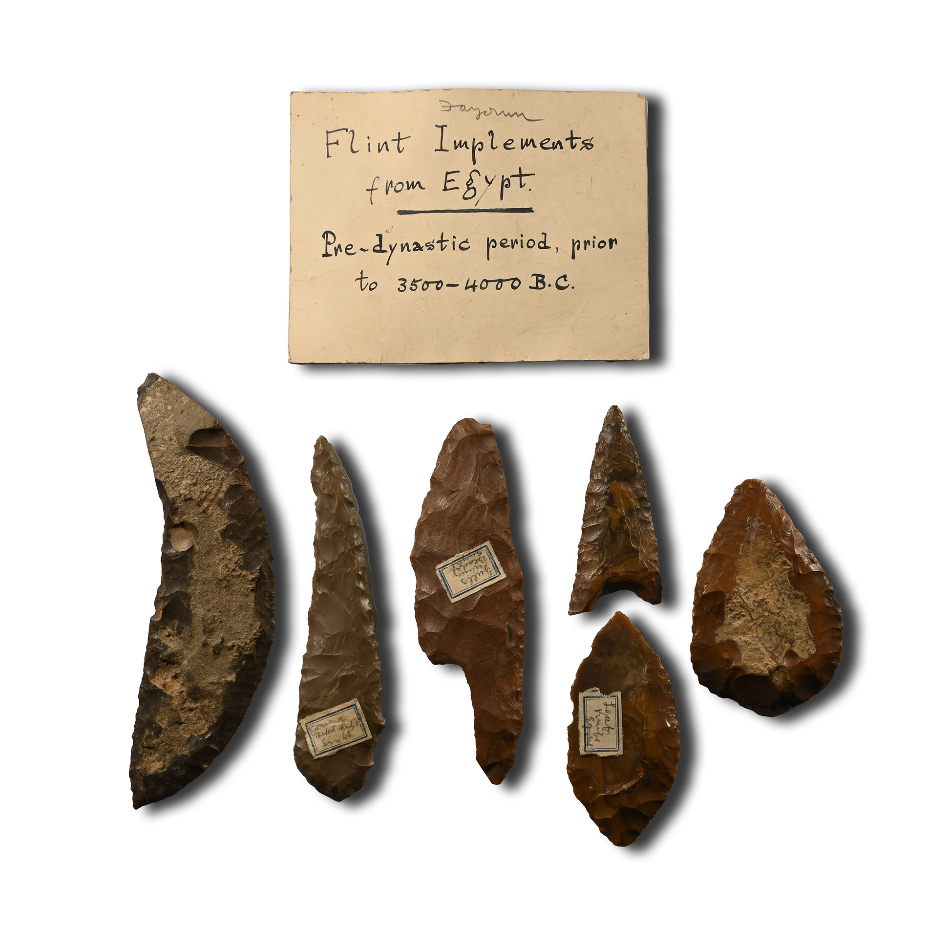 Egyptian Flint Tool Collection