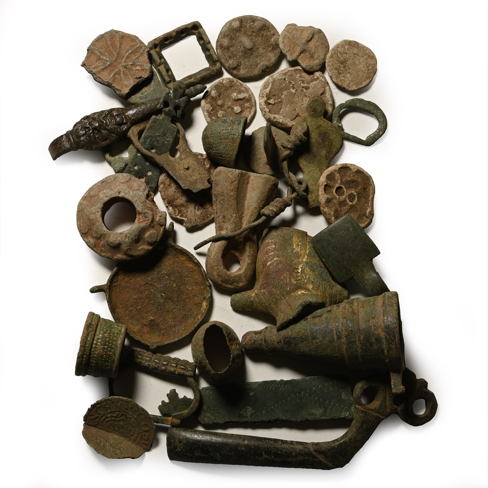 Medieval Bronze and Other Artefact Group