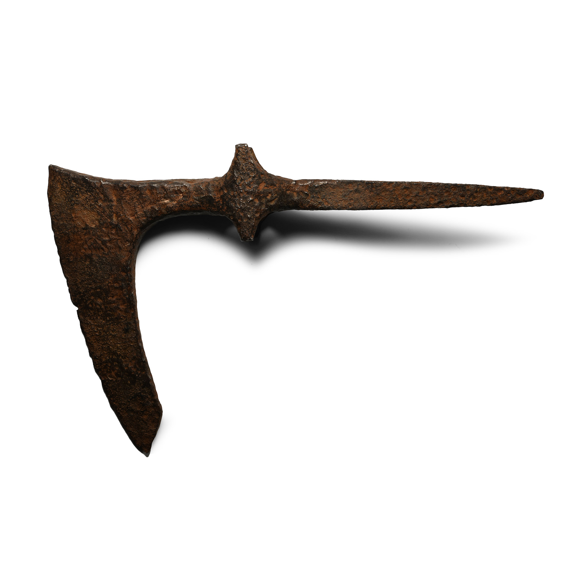 Byzantine Iron Bearded Axehead with Spike