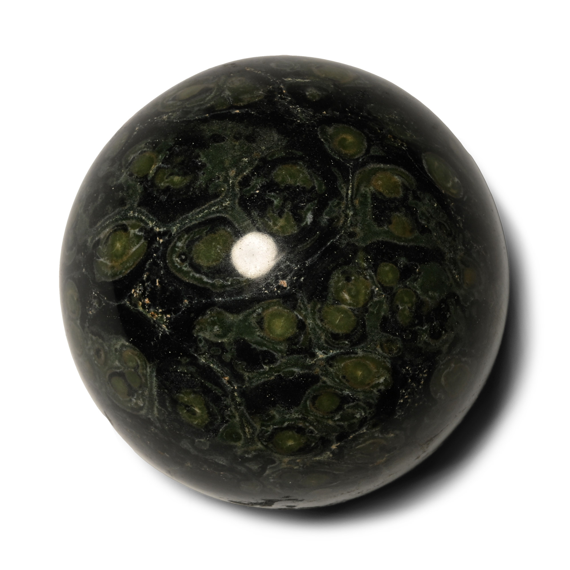 Kambaba Jasper 'Peacock Eye' Sphere