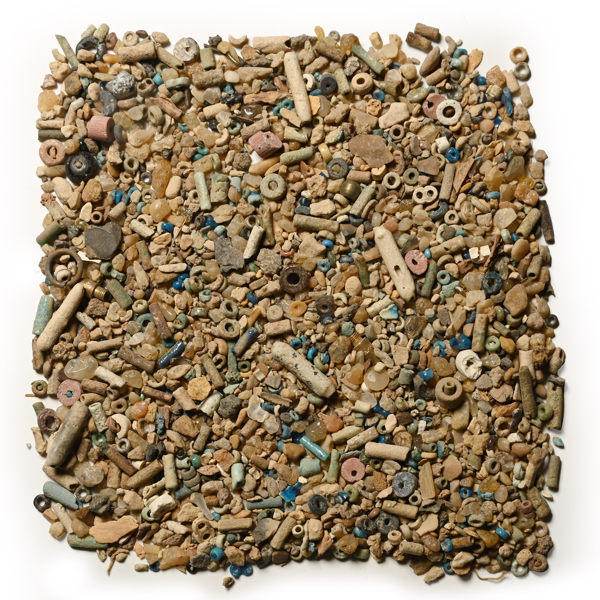 Egyptian Faience Beads and Other Fragments