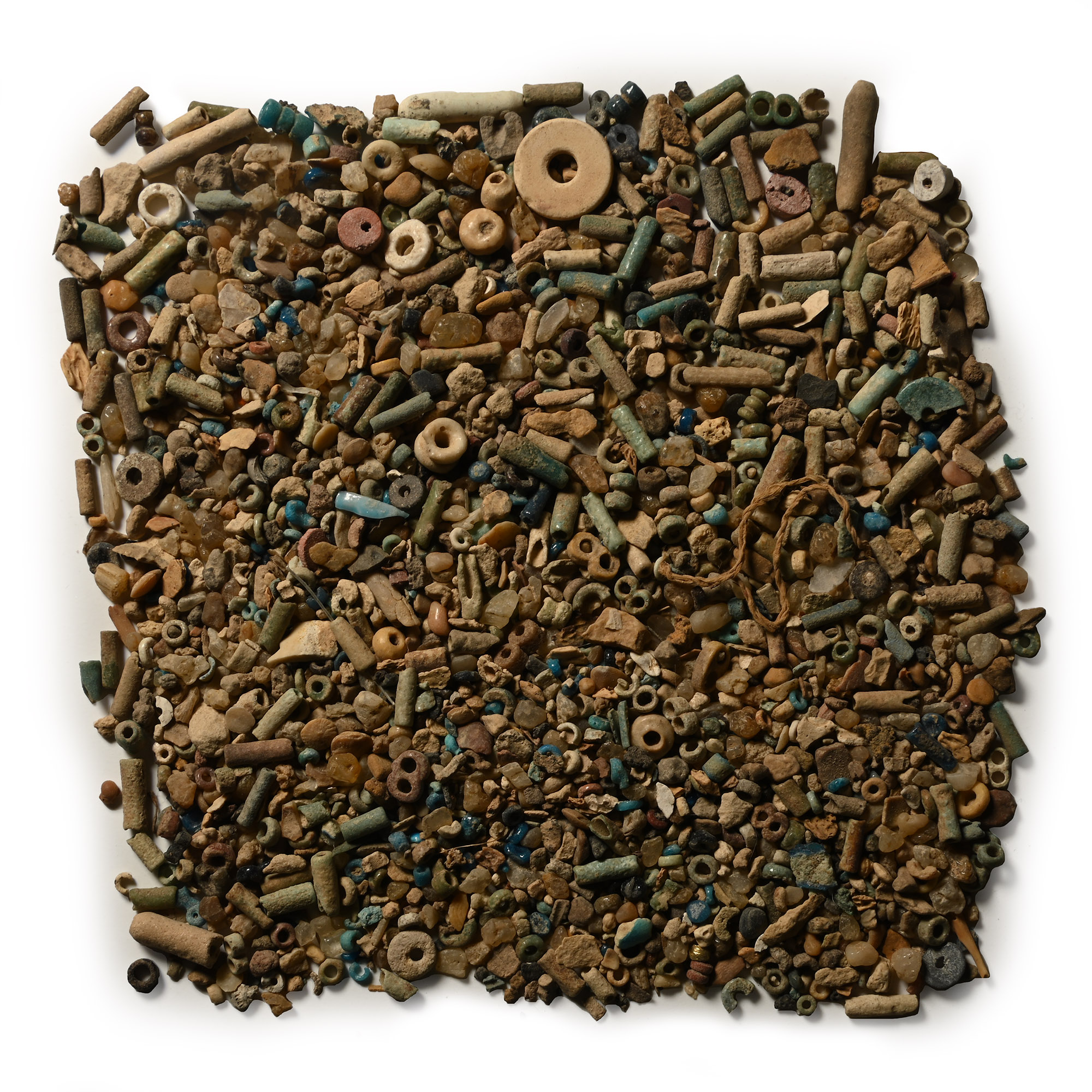 Egyptian Faience Beads and Other Fragments