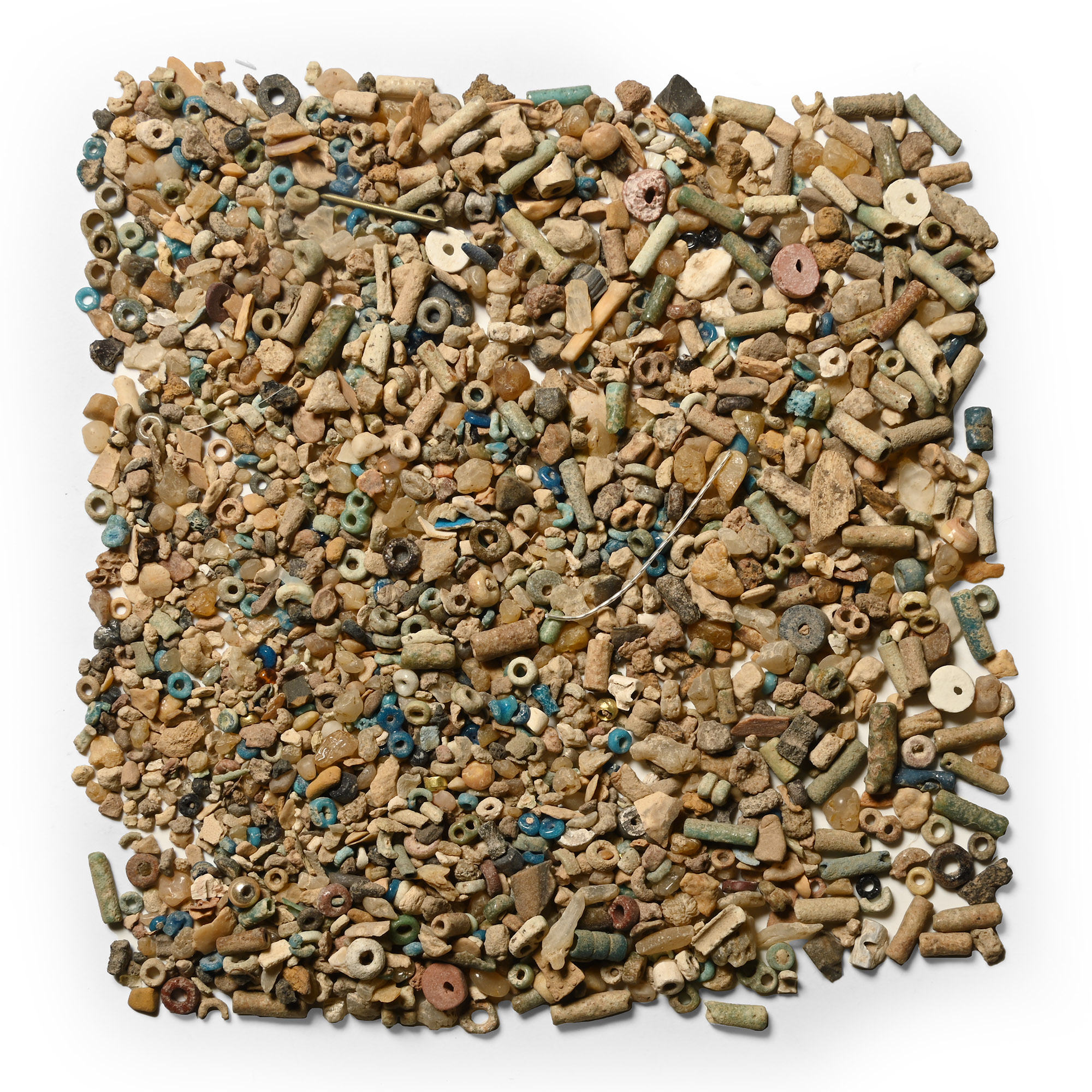 Egyptian Faience Beads and Other Fragments