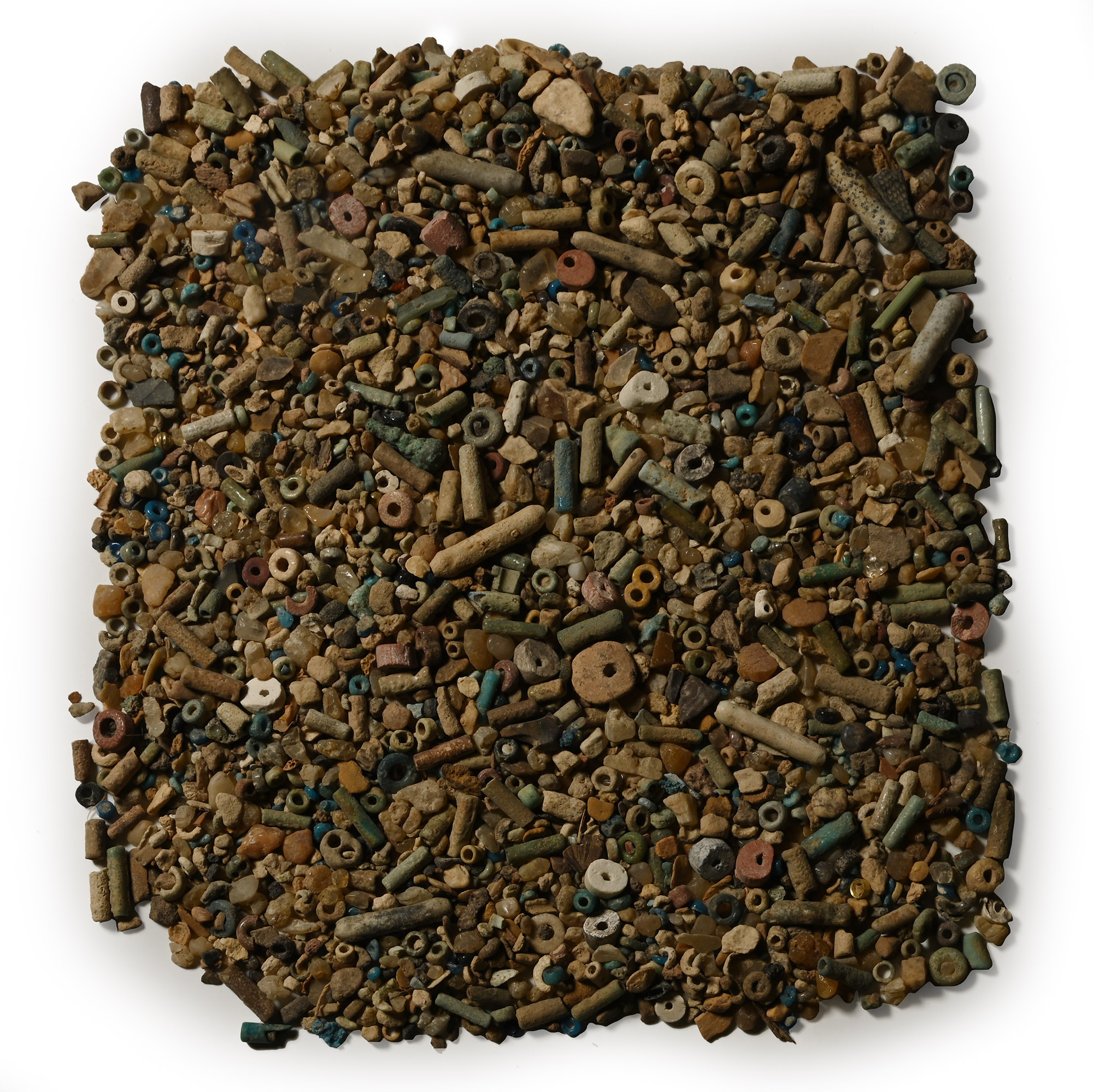 Egyptian Faience Beads and Other Fragments