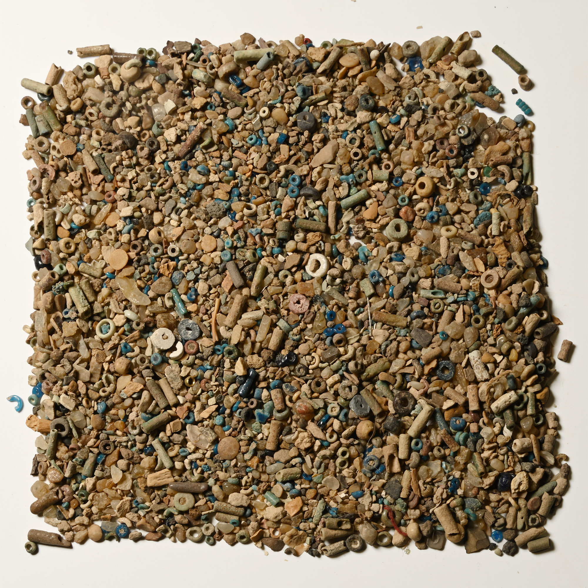 Egyptian Faience Beads and Other Fragments