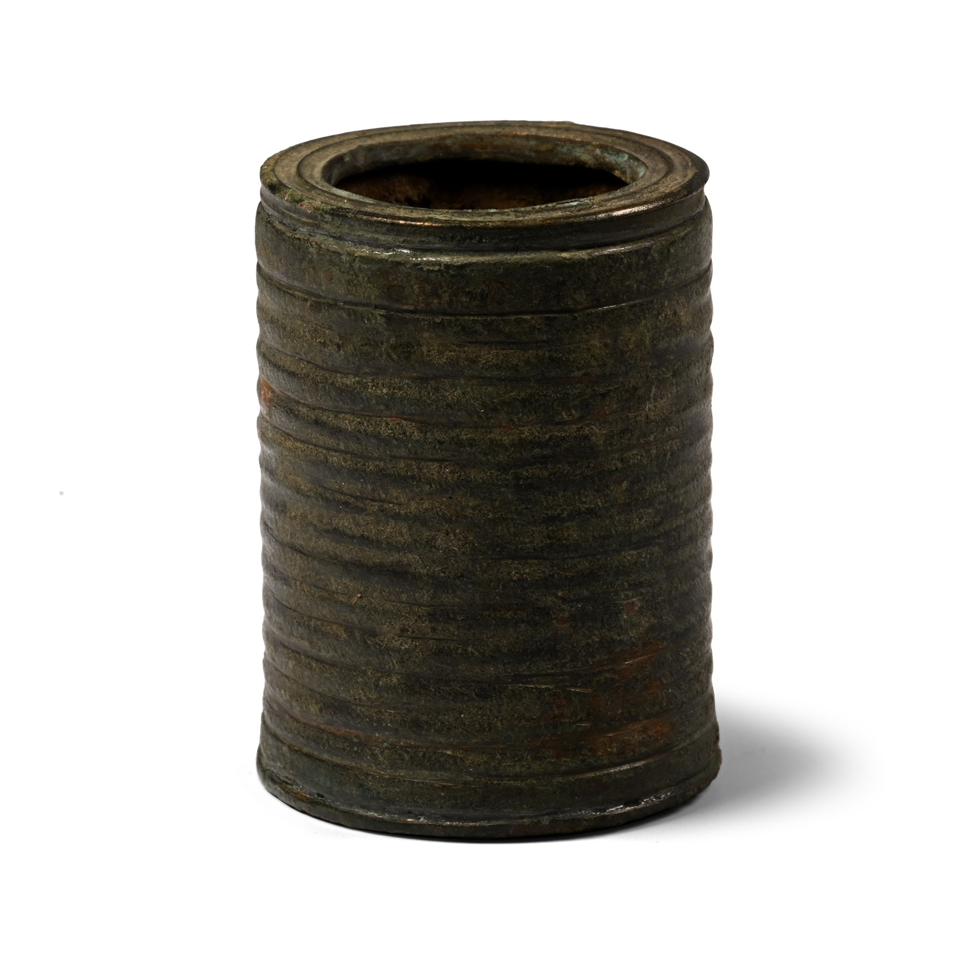 Roman Cast Bronze Pyxis