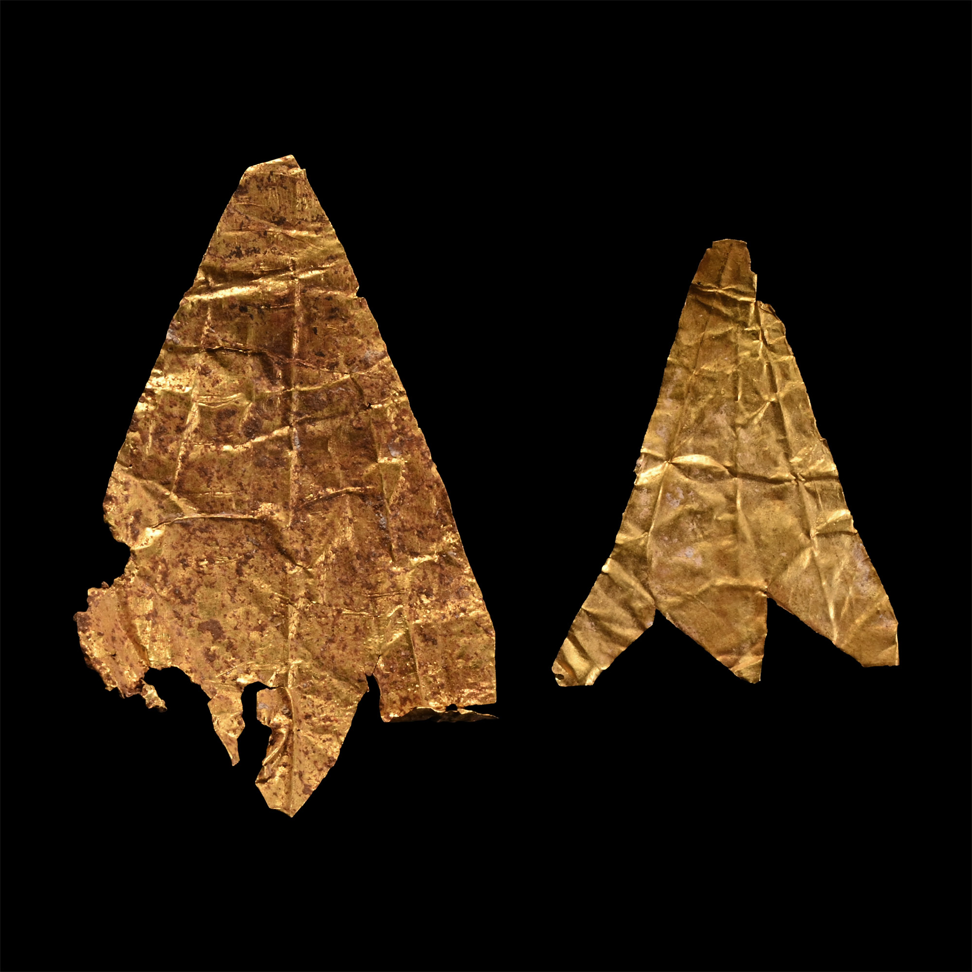 Hellenistic Gold Wreath Leaves