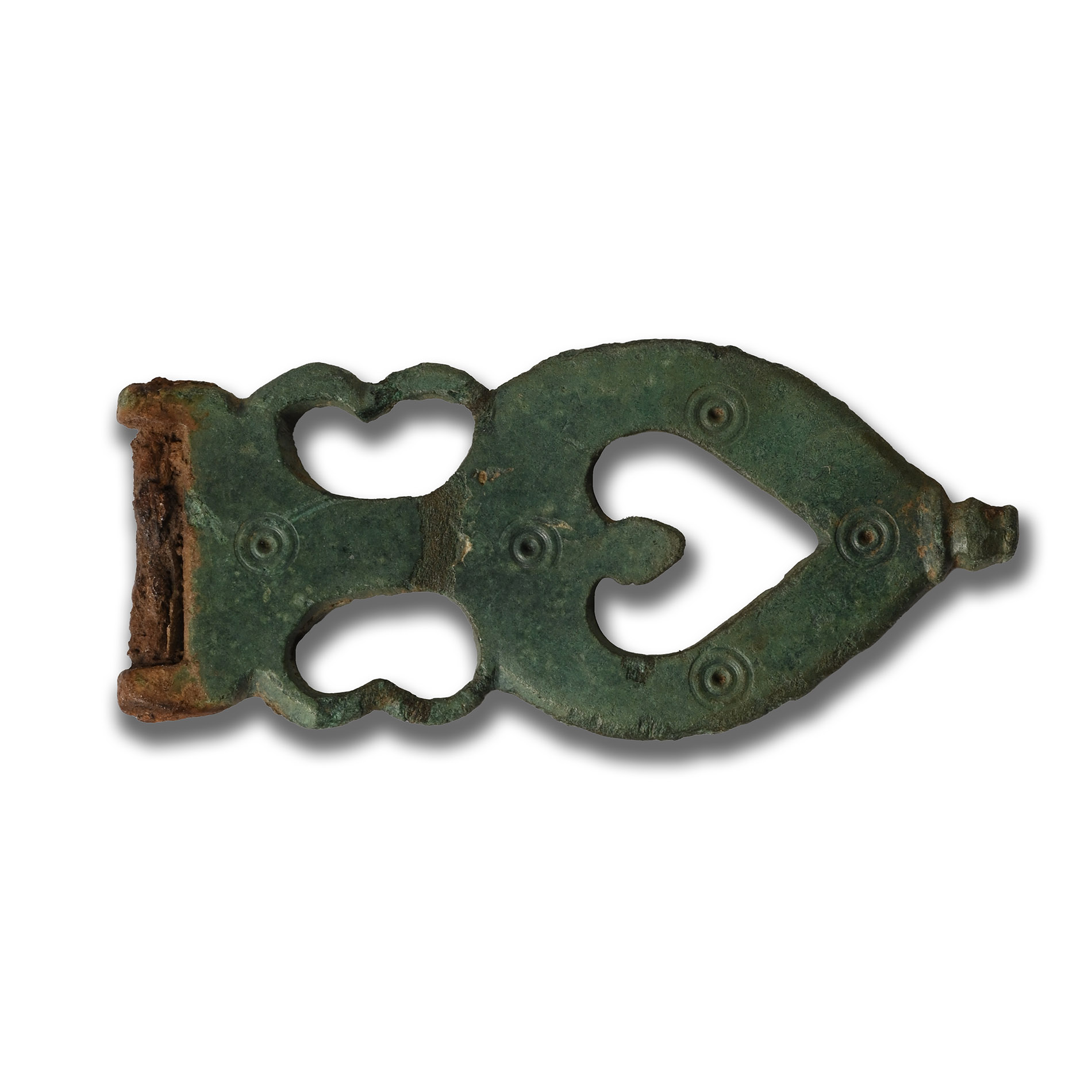 Romano-British Military Bronze Strap End
