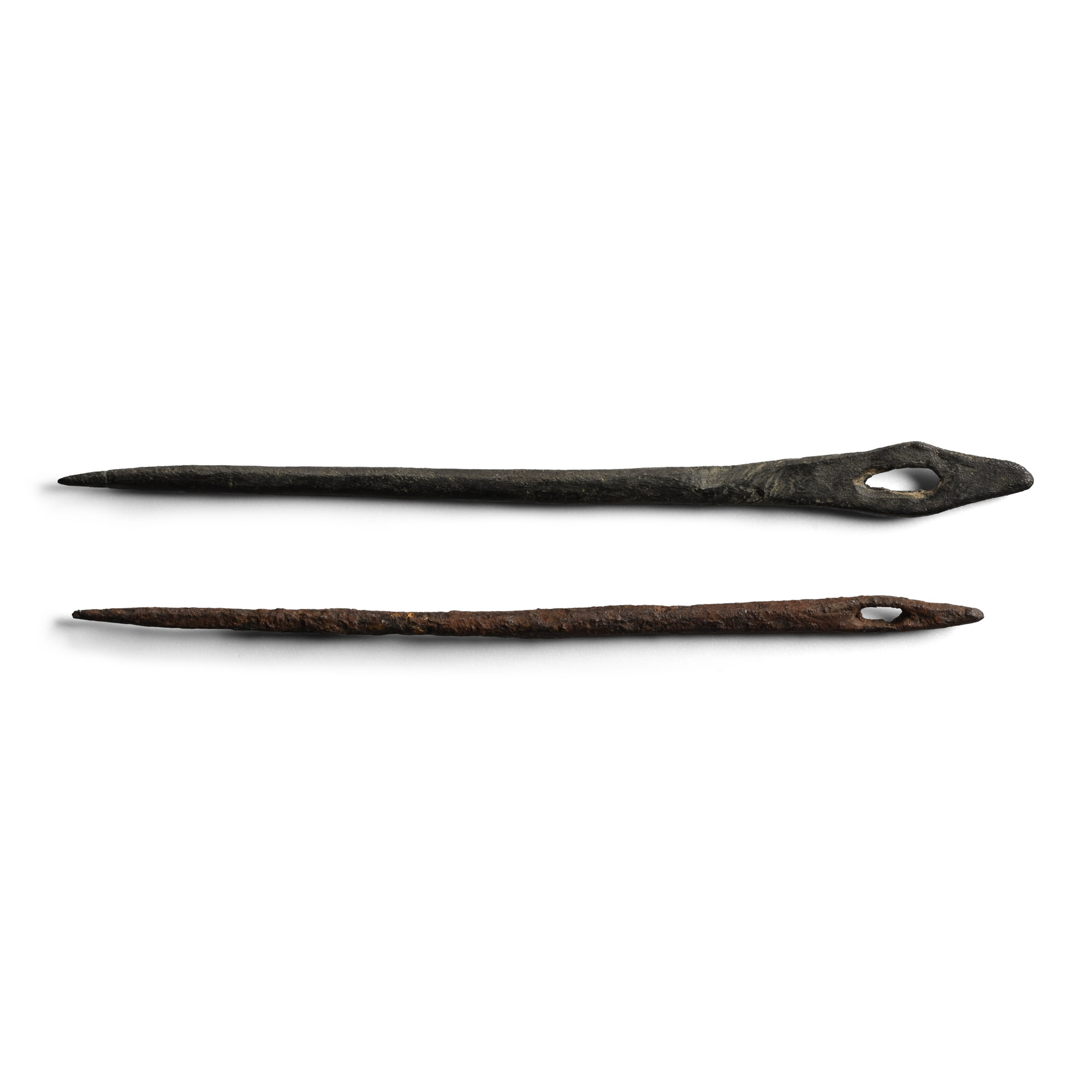Roman Bronze and Iron Needles