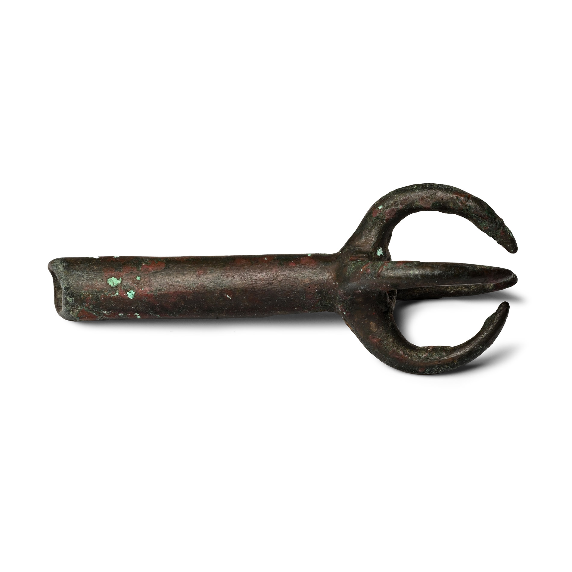 Roman Bronze Sceptre Head