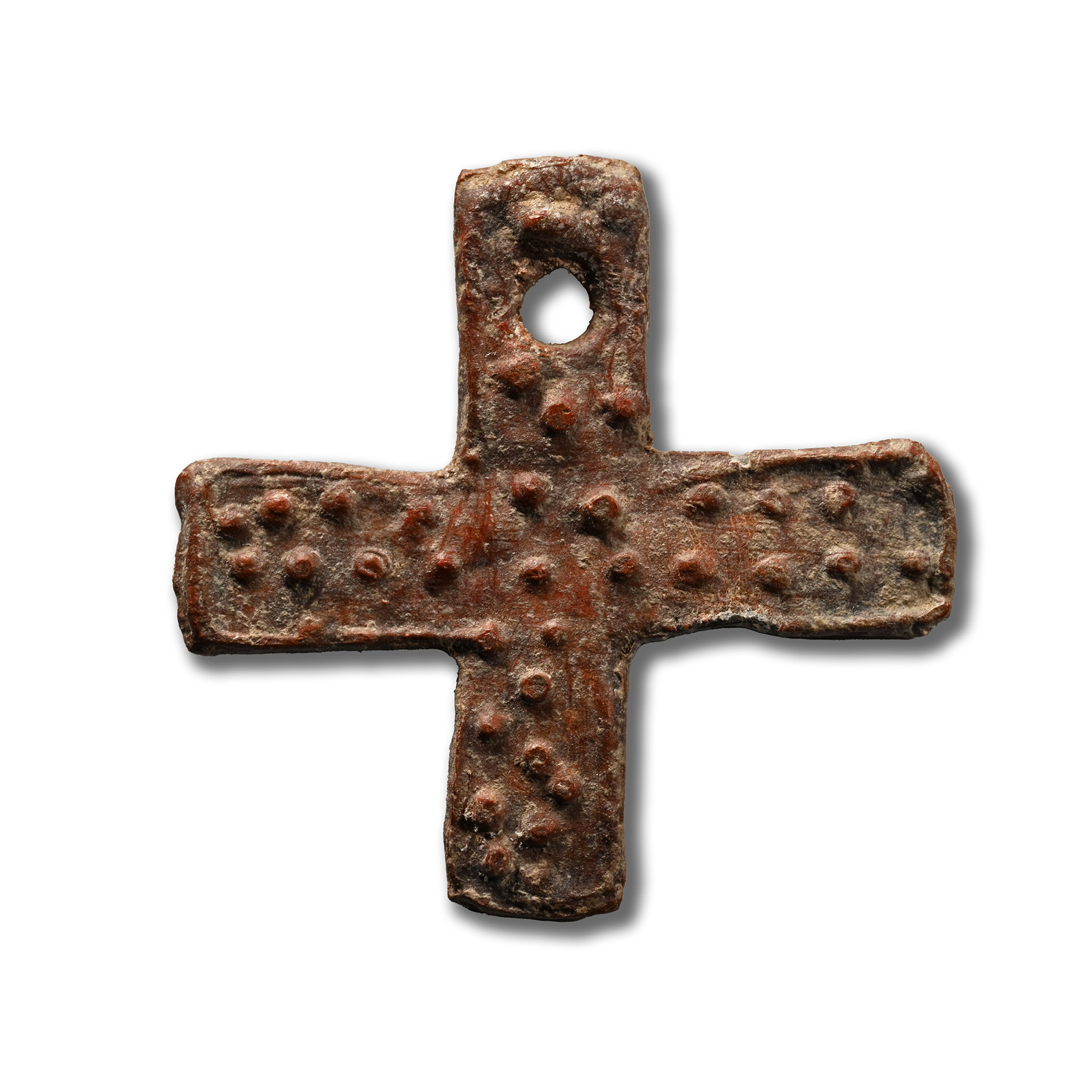 Romano-British Decorated Lead Cross