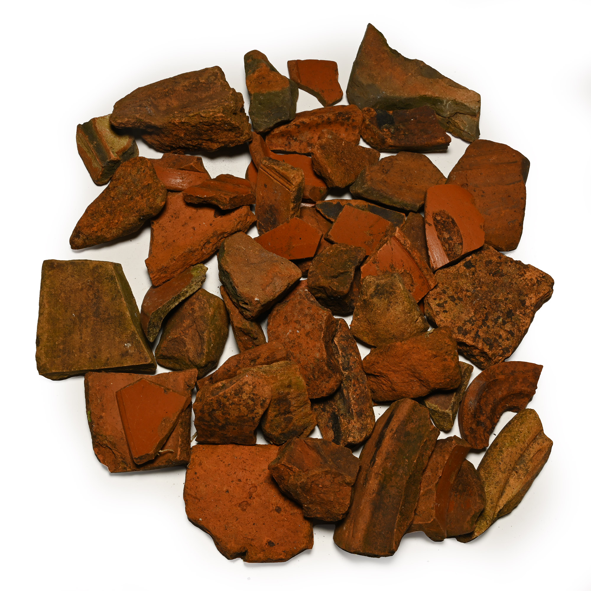 Romano-British Redware and Other Pottery Sherd Group from Crocololana