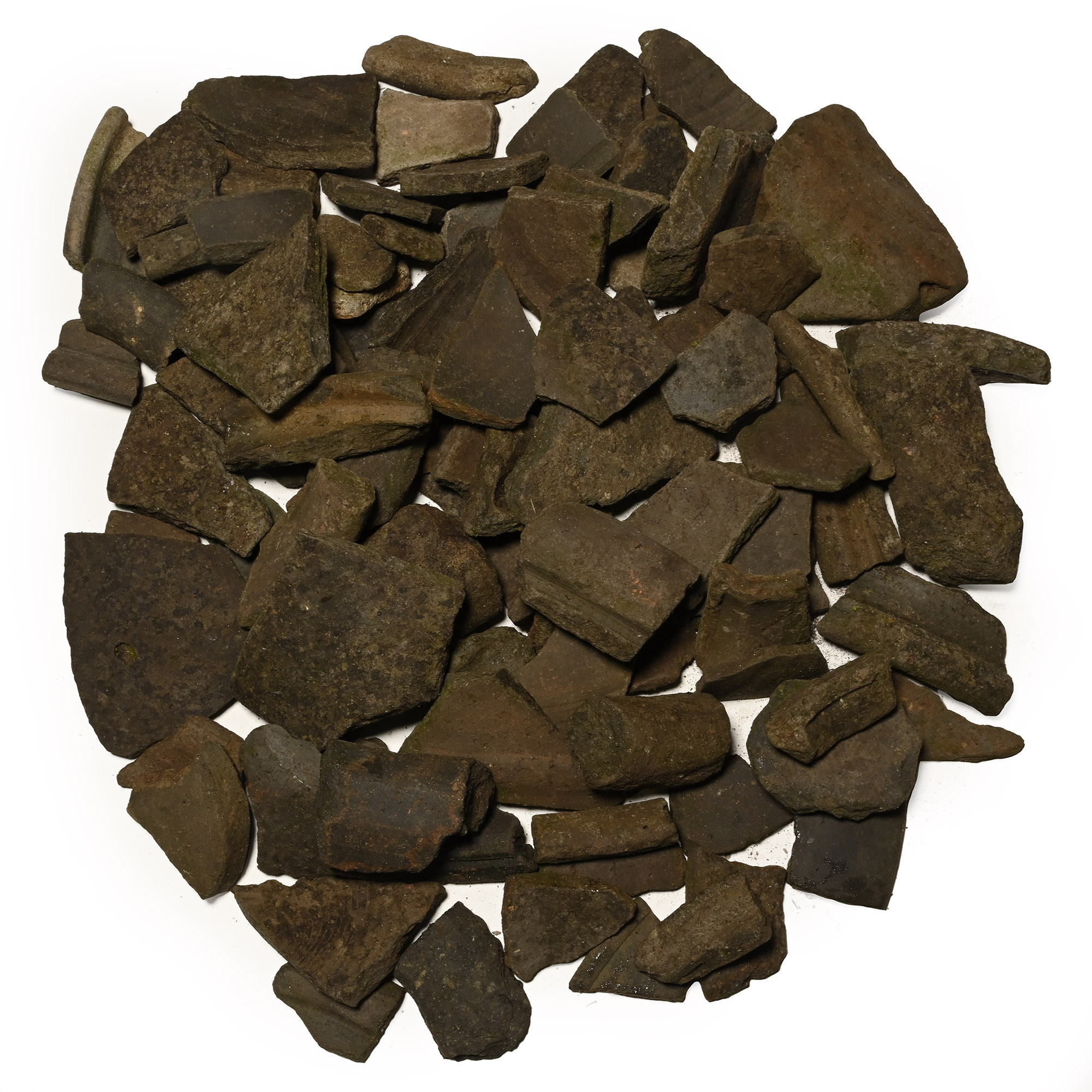 Romano-British Greyware and Other Pottery Sherd Group from Crocololana