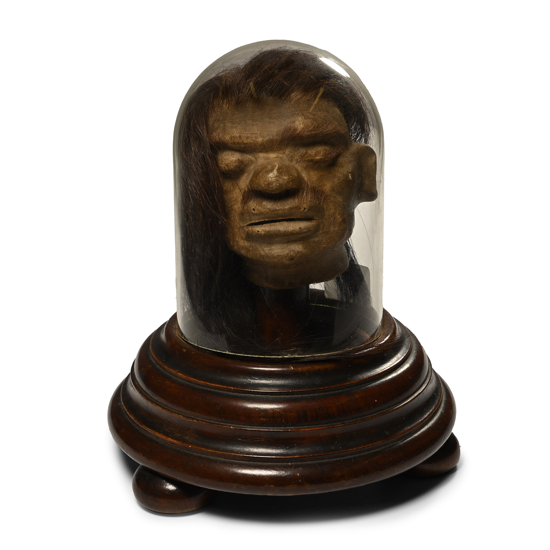 Victorian 'Freaks Fair' Model of a Shrunken Head