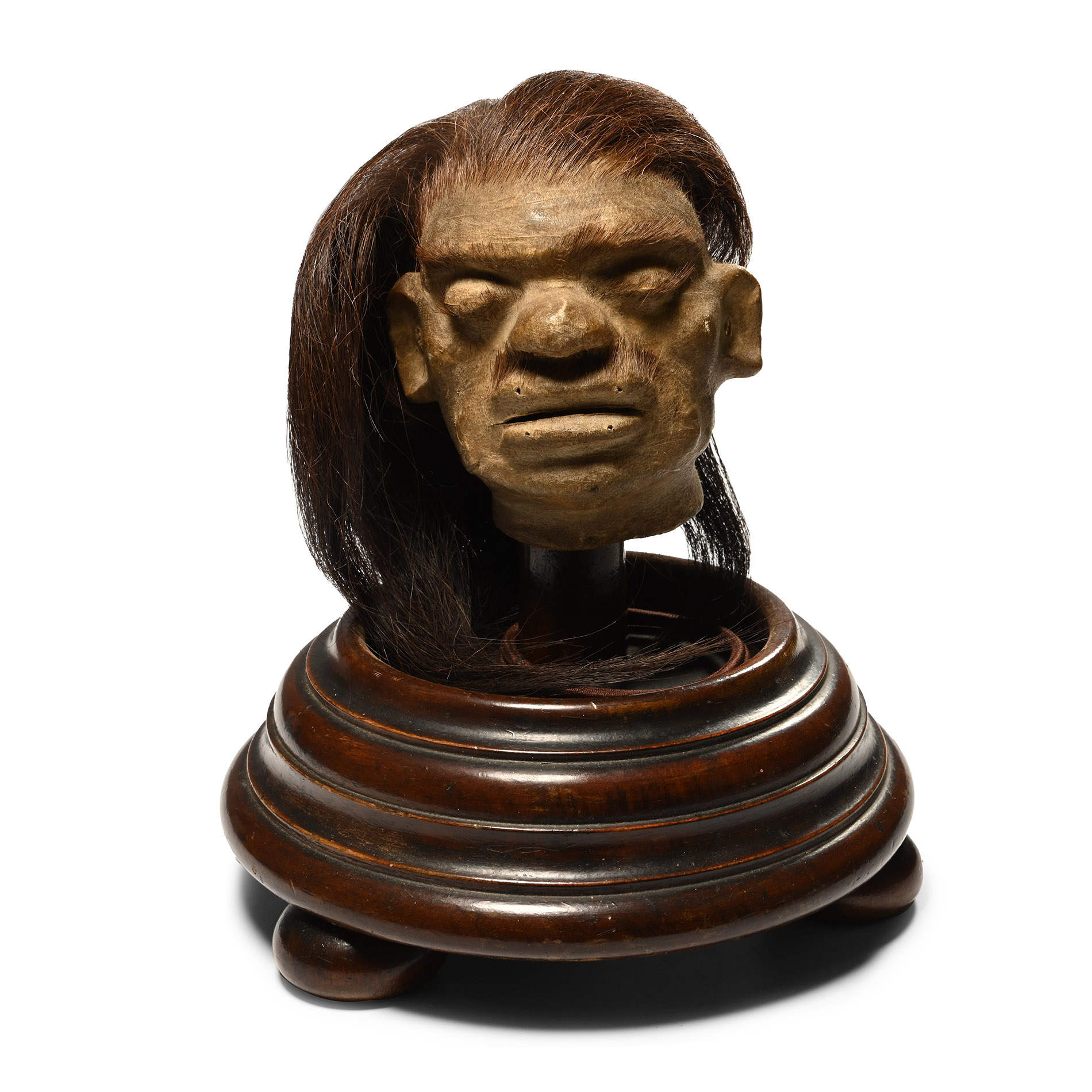Victorian 'Freaks Fair' Model of a Shrunken Head