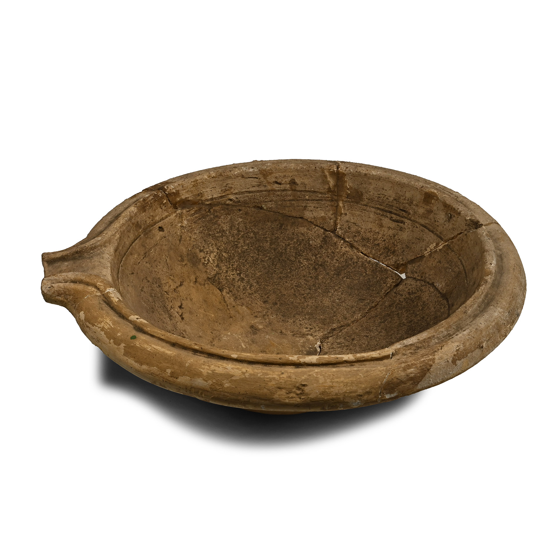 Romano-British Buffware Mortaria from Nene Valley
