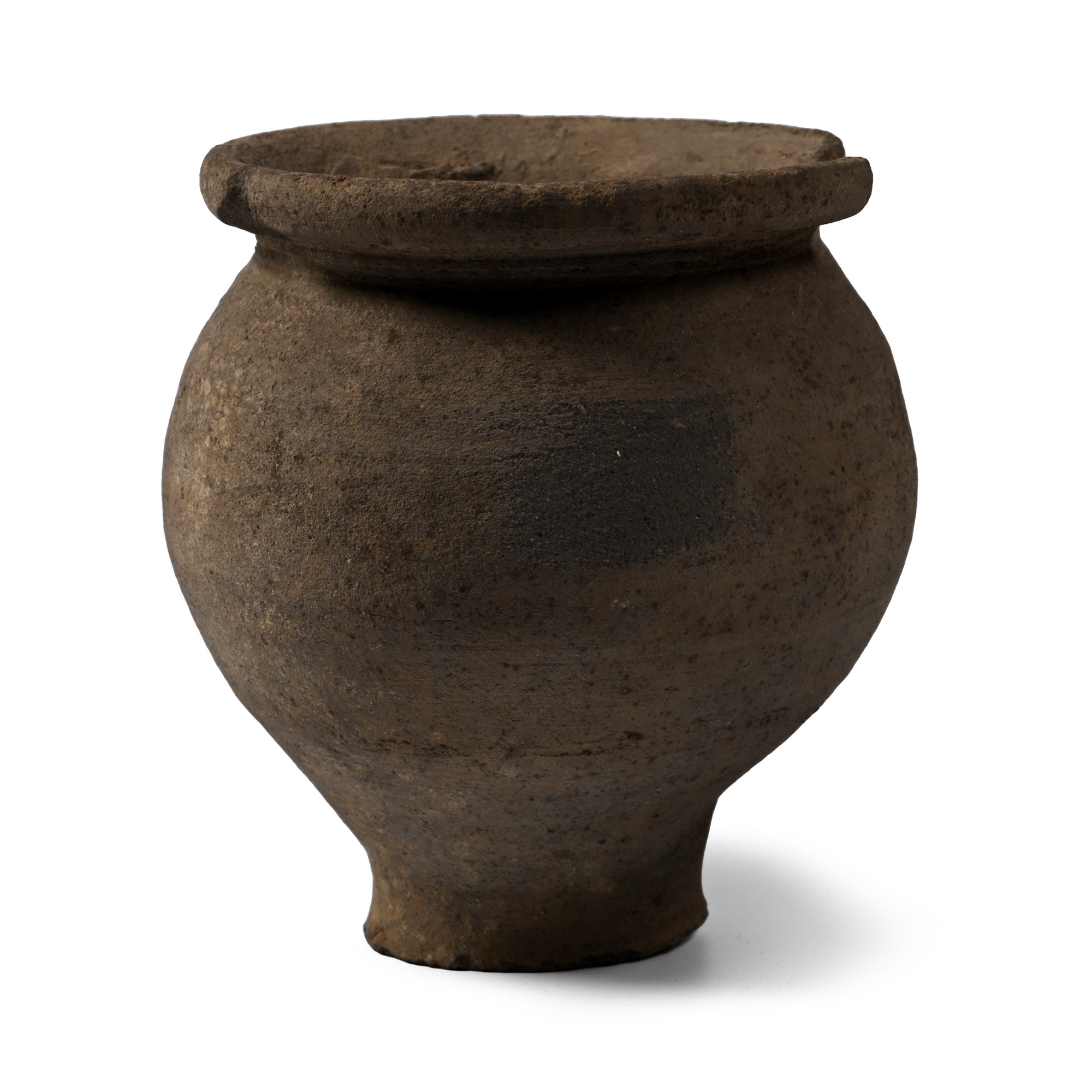 Romano-British Greyware Vase from Nene Valley