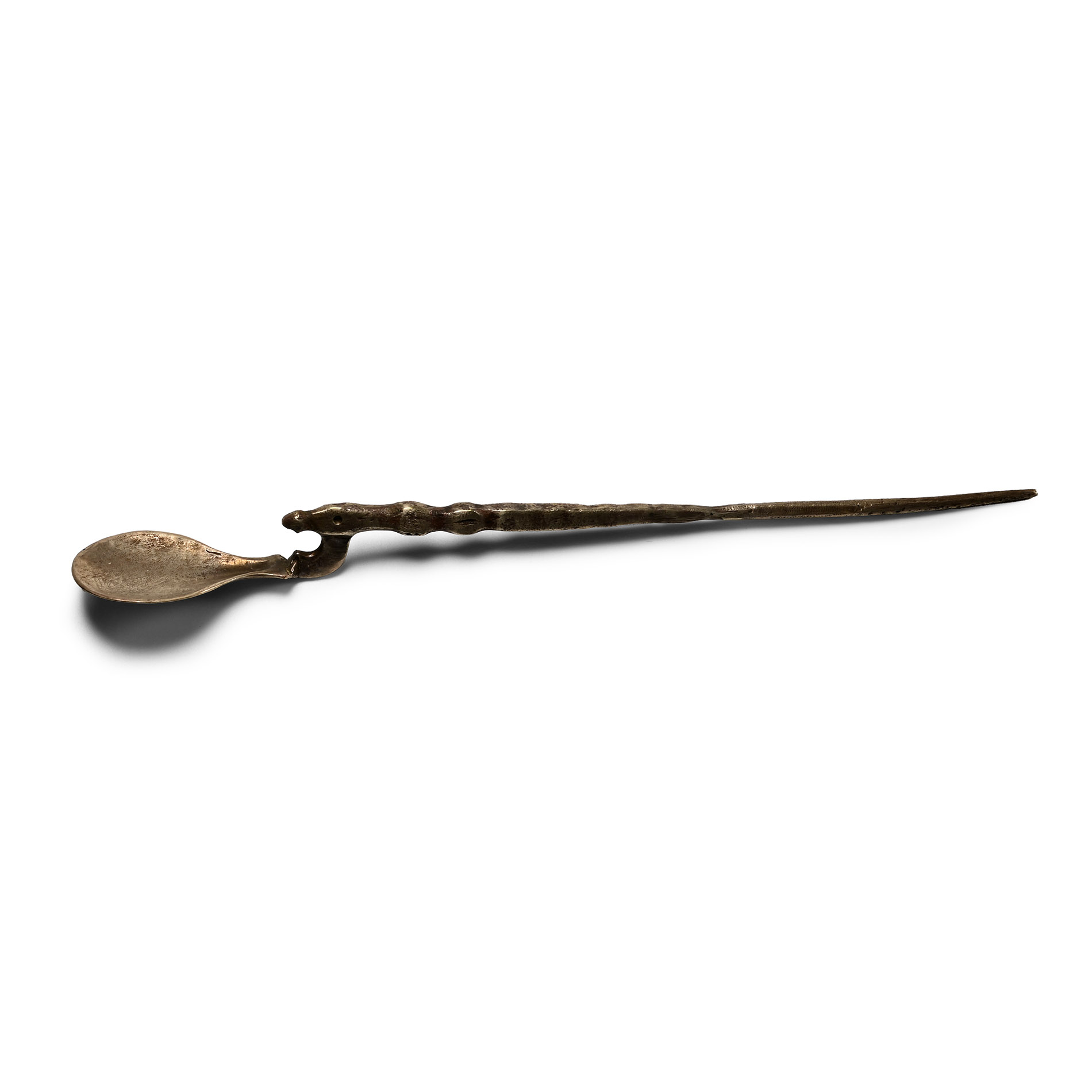 Roman Silver Cochlearium Spoon
