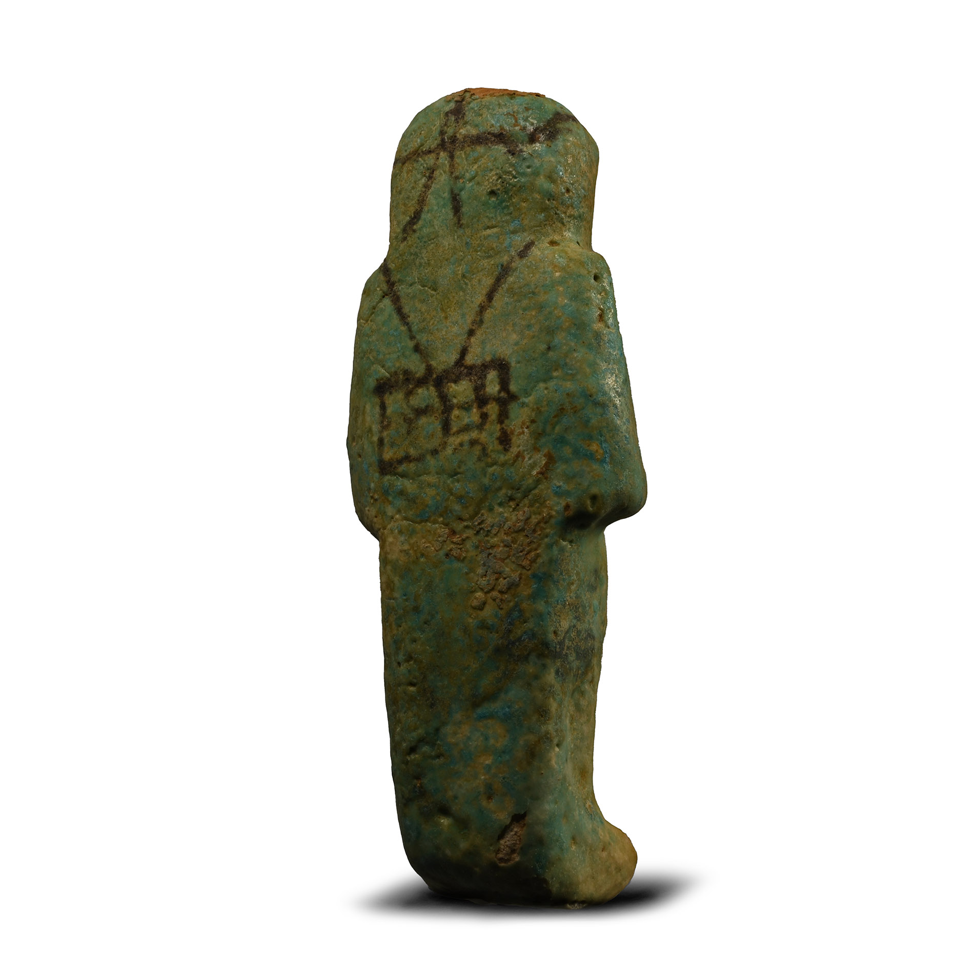 Egyptian Faience Shabti for Nes-Khonsu