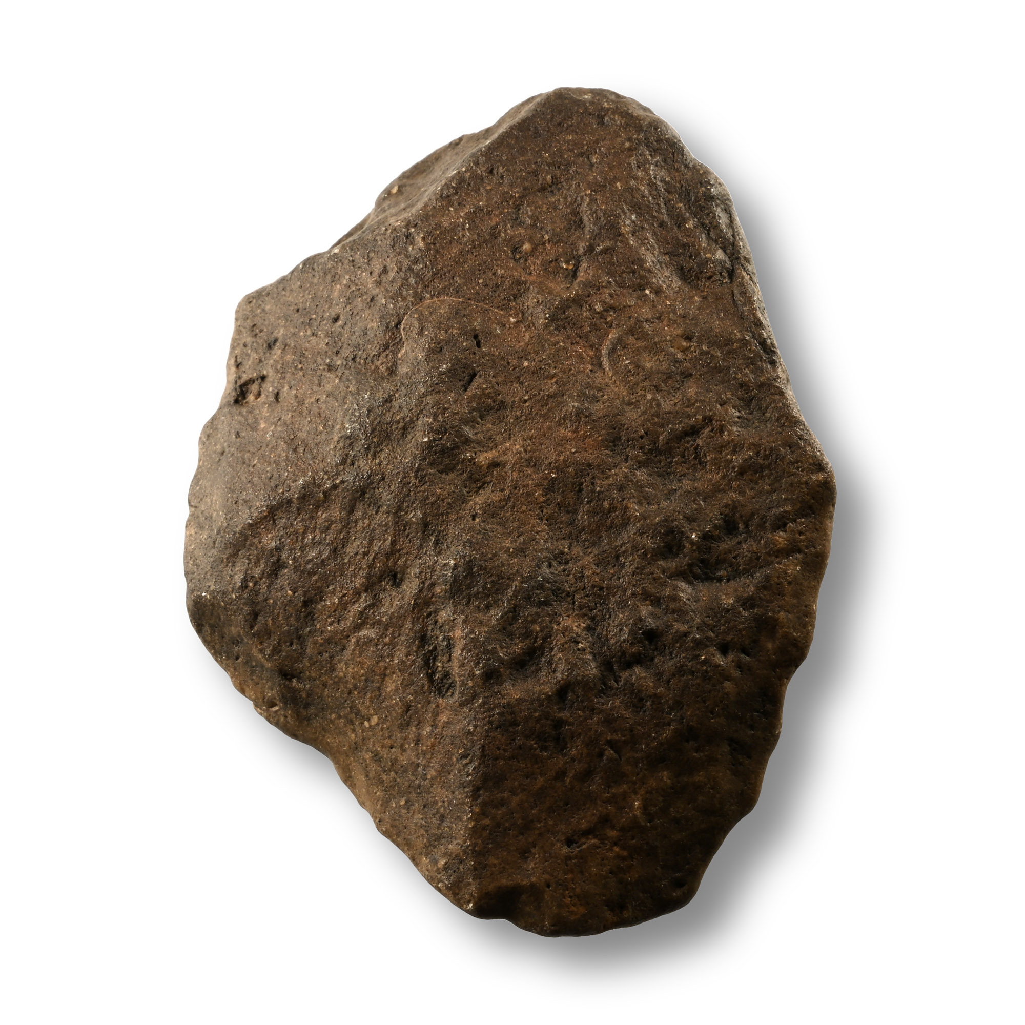 Stone Age 'Homo Erectus' Dark Red Quartzite Acheulean Handaxe