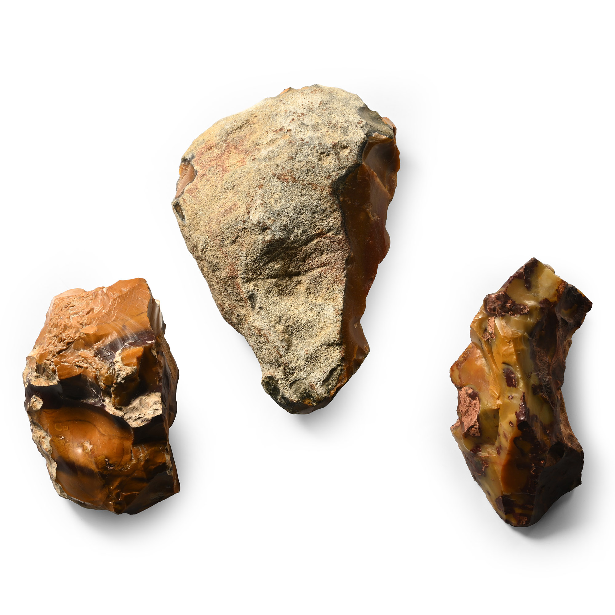 Stone Age Knapped Flint Tool Group
