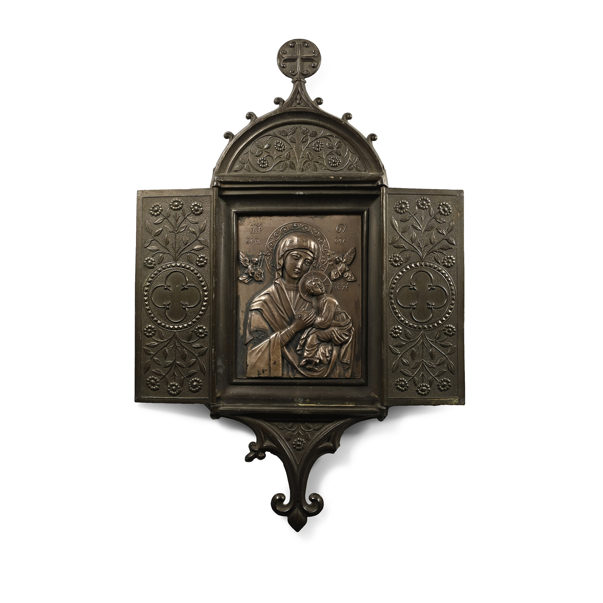 Russian Icon with Mary and Child
