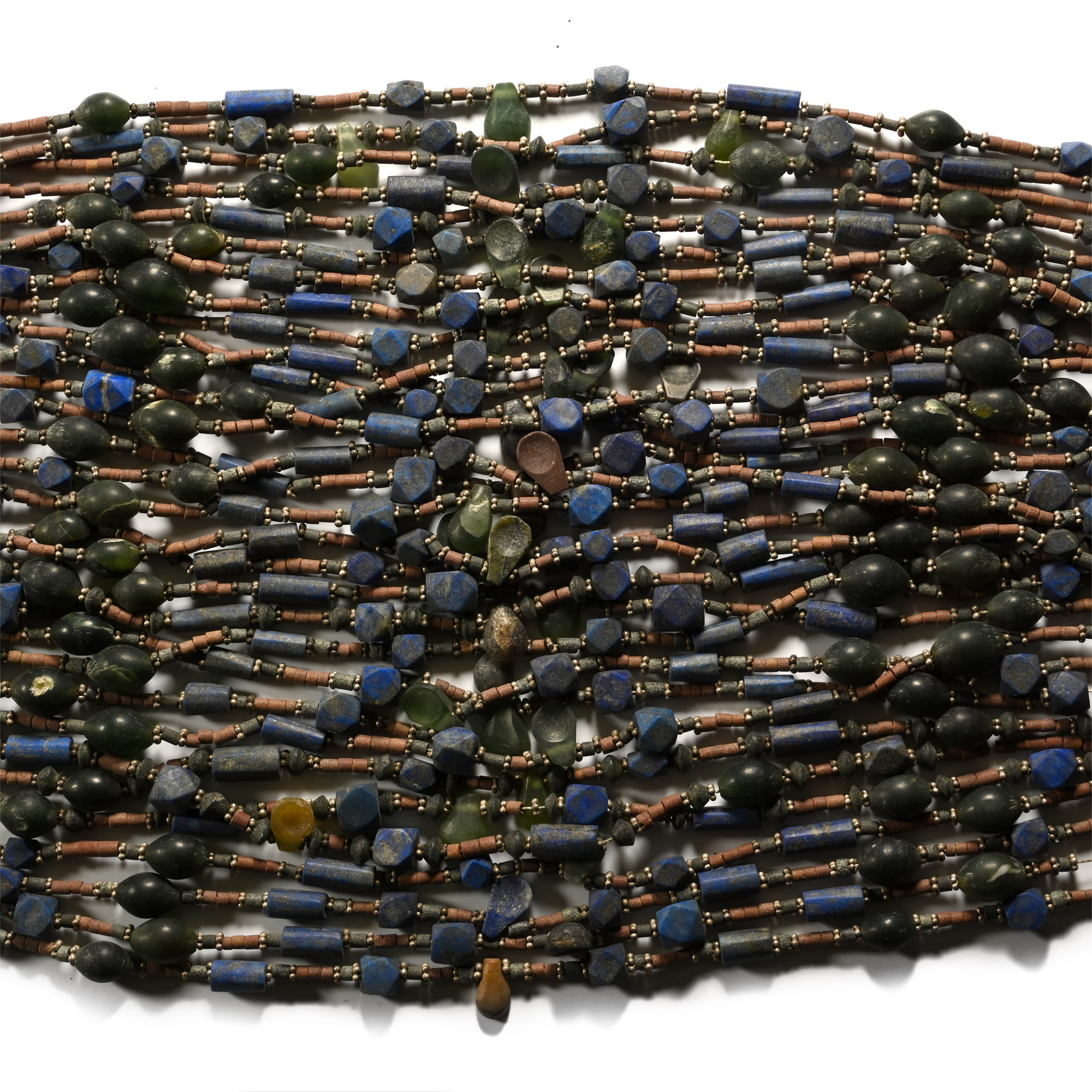 Mixed Stone Bead Necklace Group