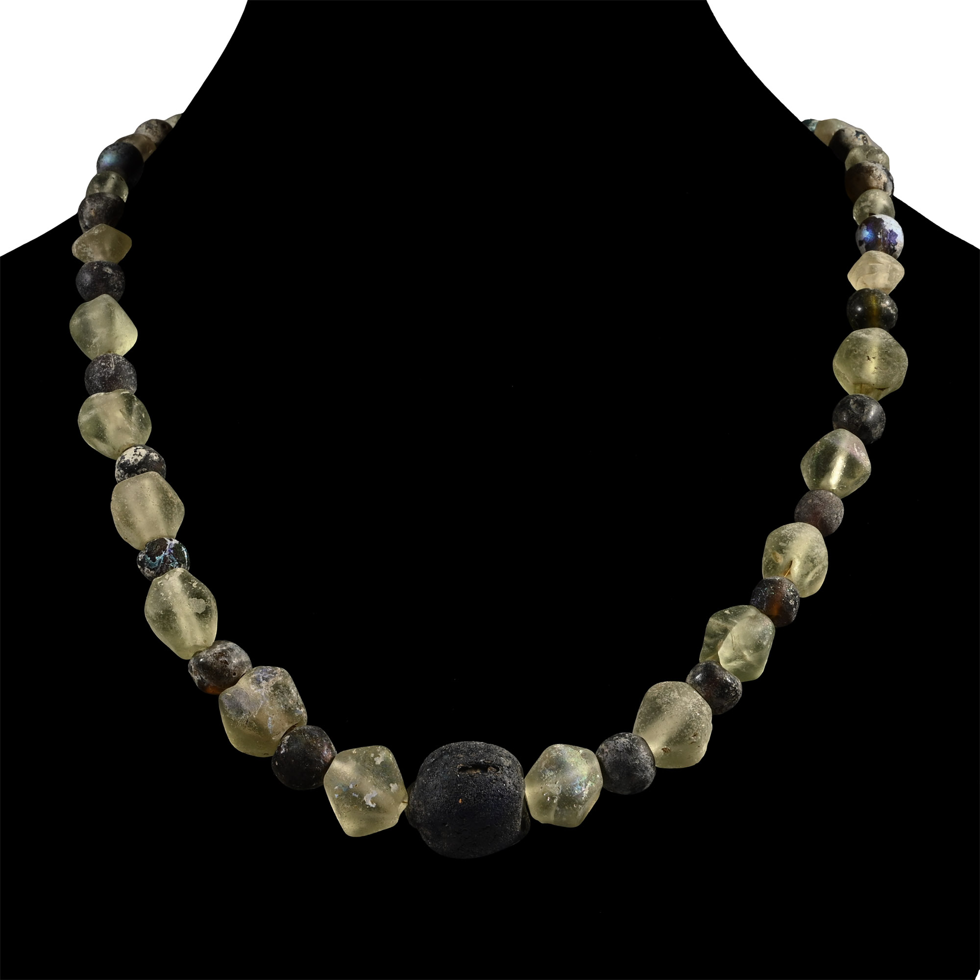 Roman Glass Bead Necklace