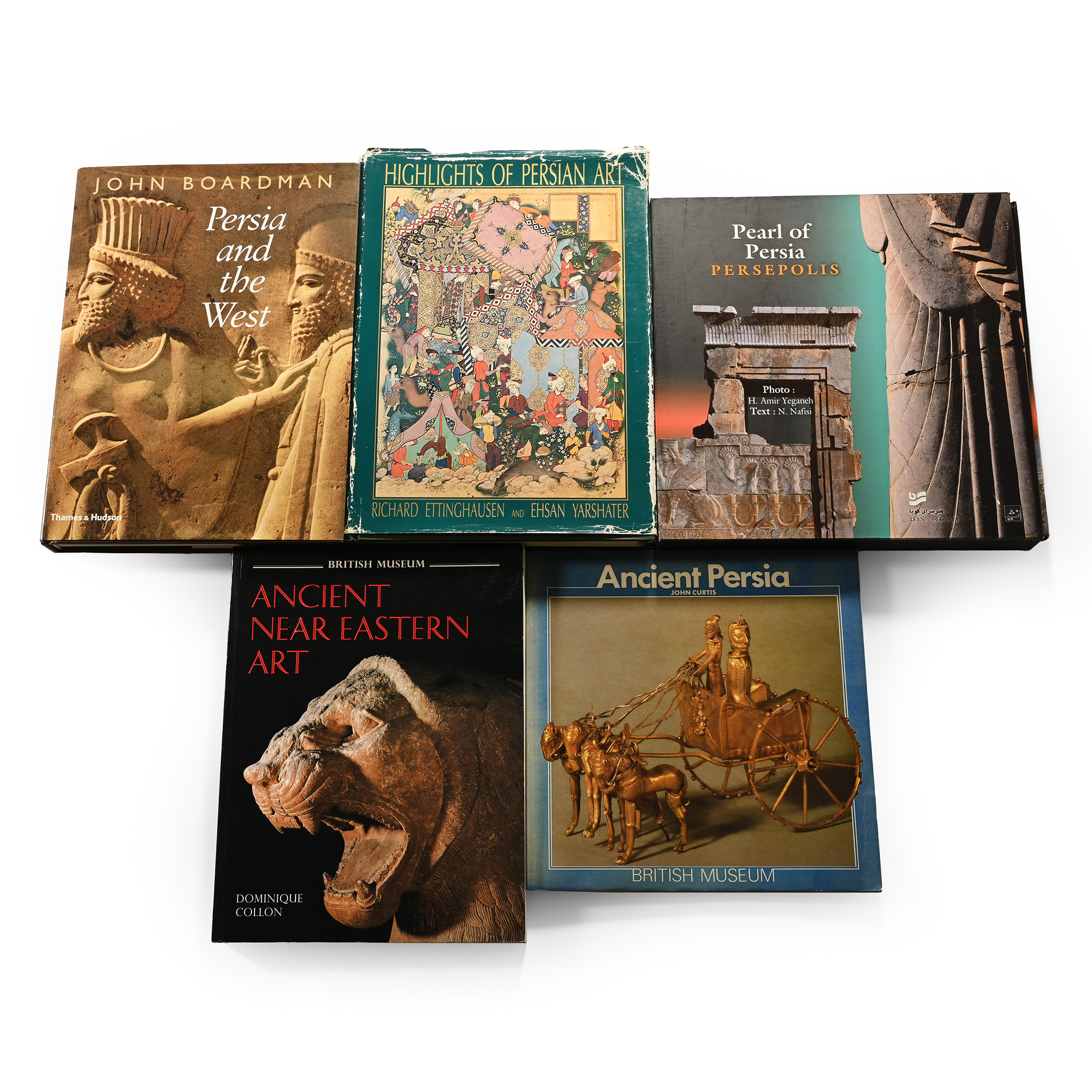 A Collection of Books on Persian and Islamic Art - 5 Titles