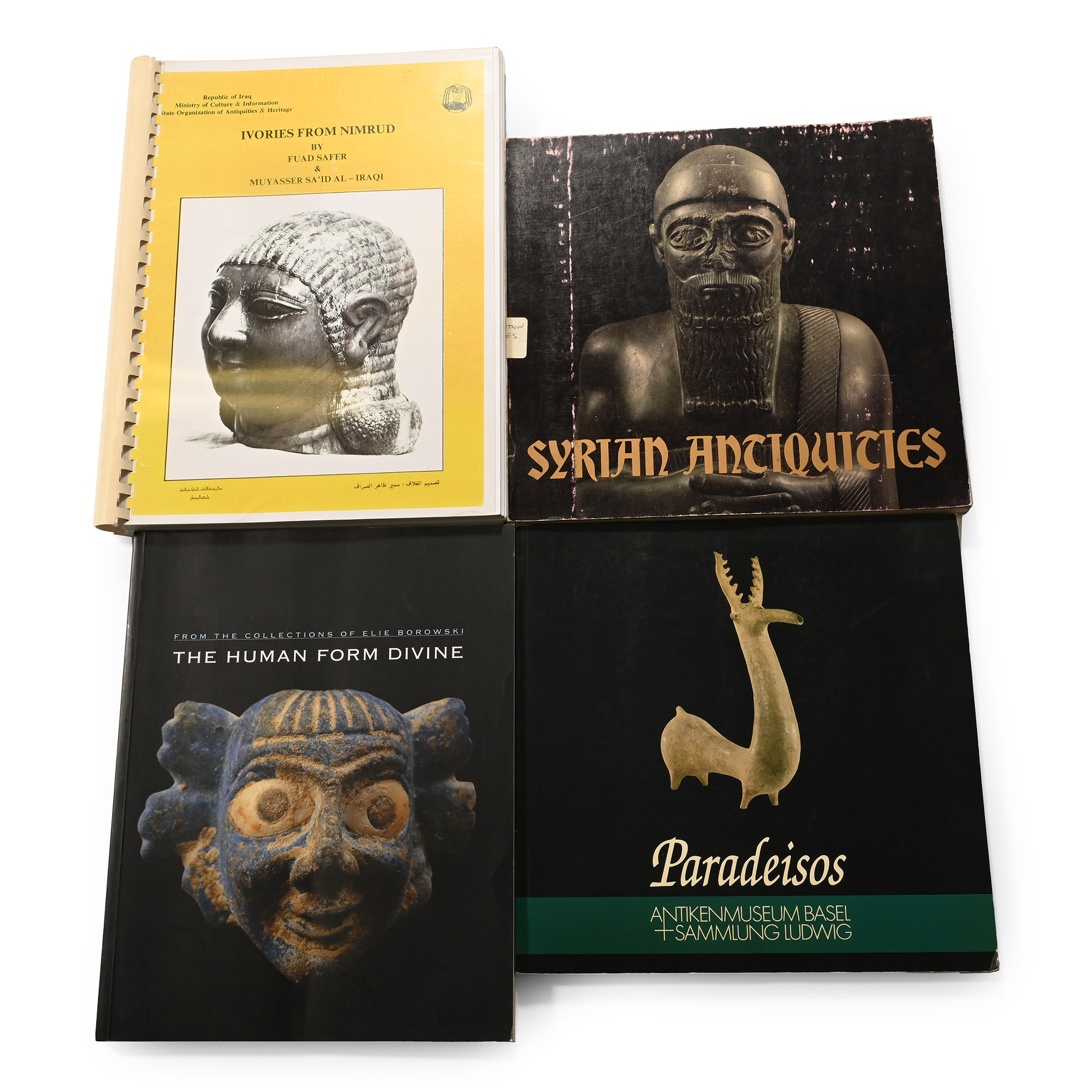 A Collection of Books on Near Eastern Ancient Art - 4 Titles