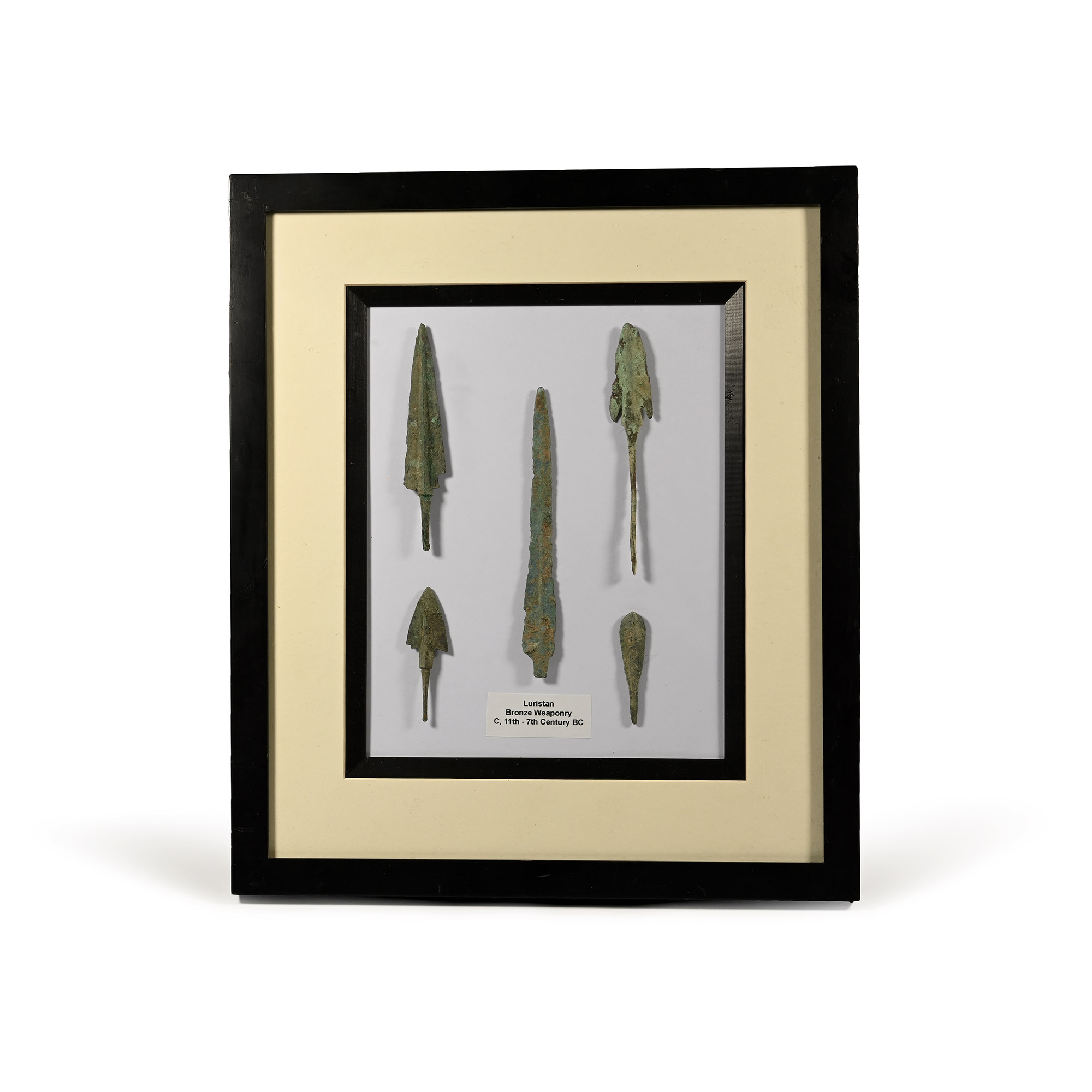 Cased Luristan Arrowhead Collection