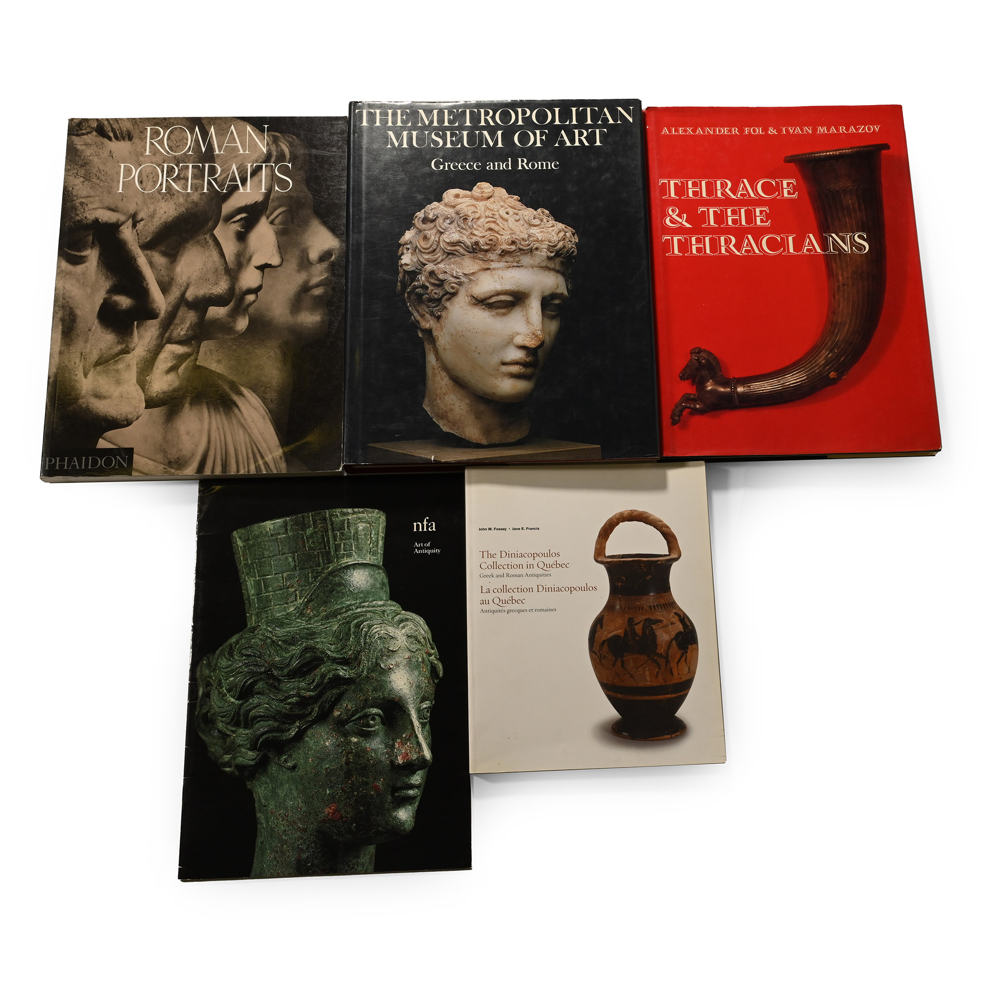 A Collection of Books on Greek and Roman Archaeology - 5 Titles