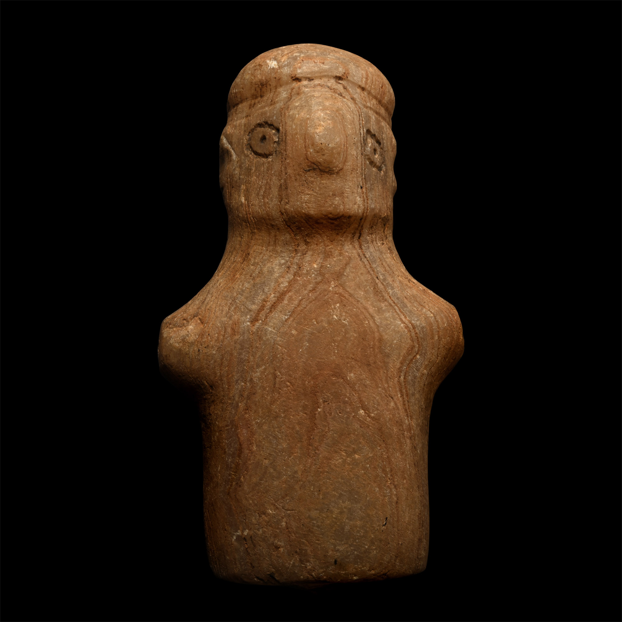 Bactrian Alabaster Idol