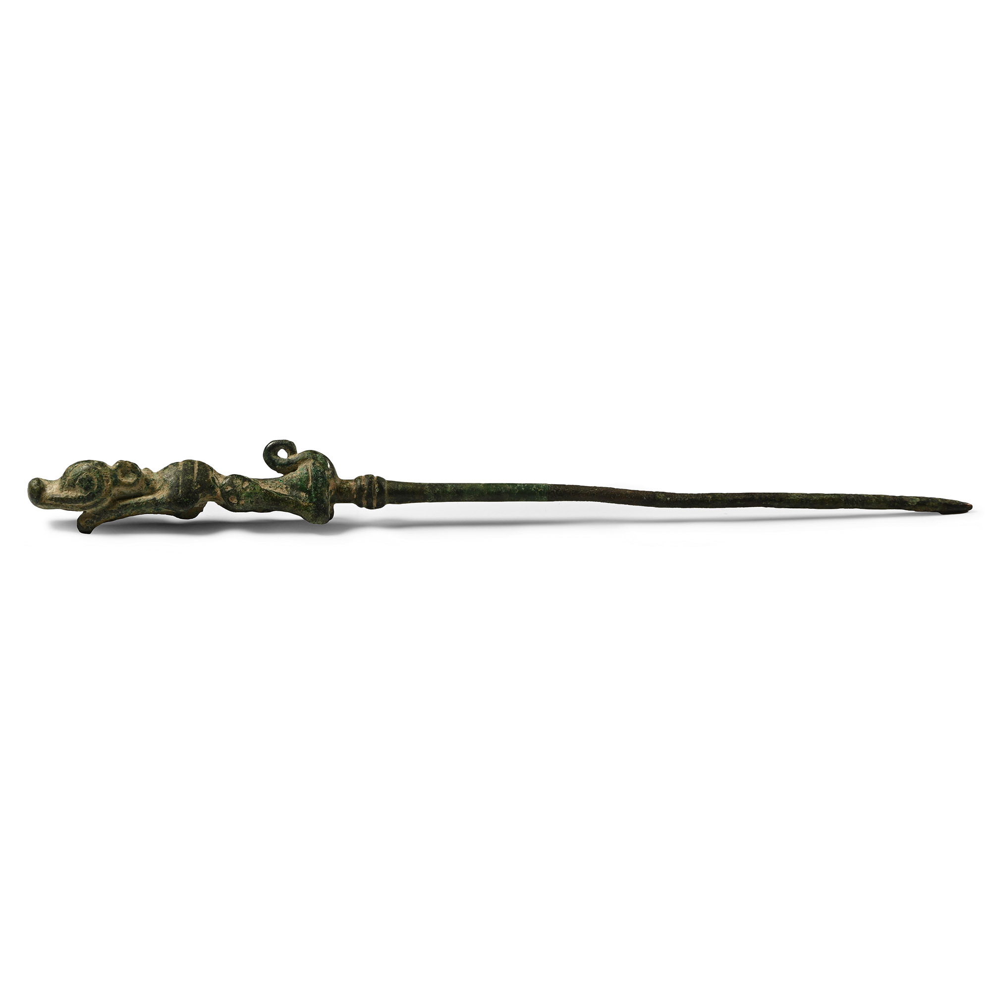 Western Asiatic Bronze Zoomorphic Pin