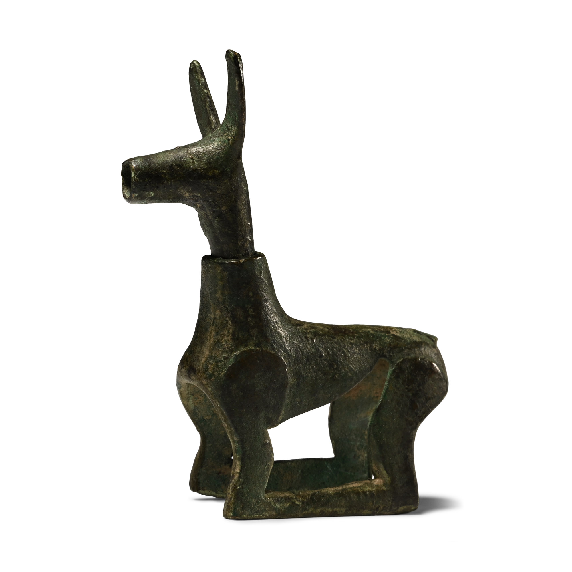 Ordos Bronze Deer Statue