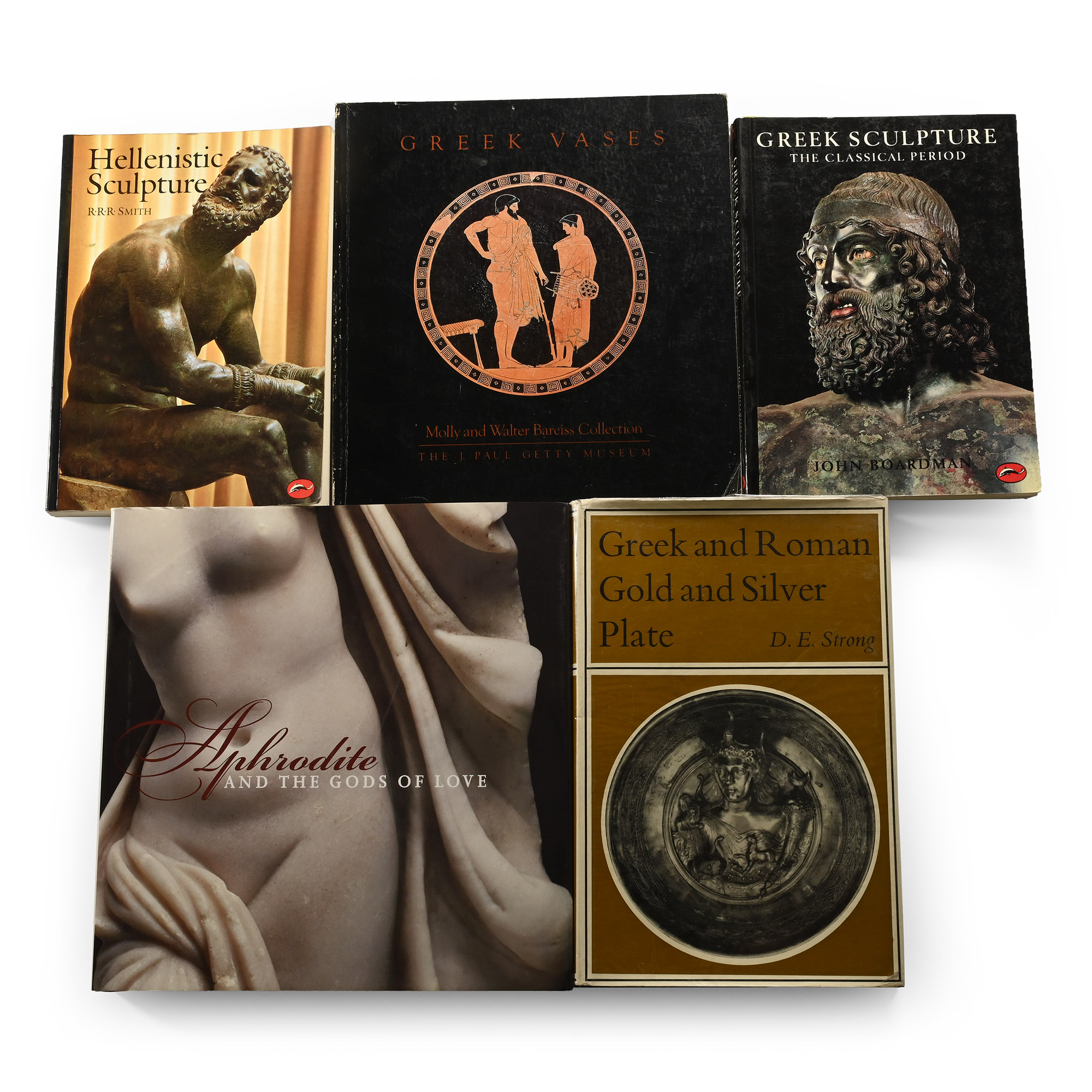A Collection of Books on Greek and Roman Ancient Art - 5 Titles