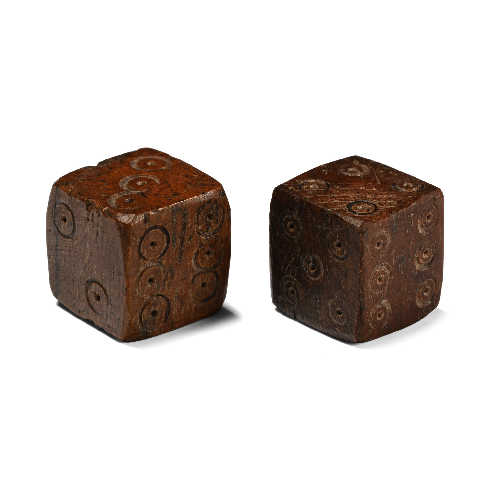 Roman Bone Dice Pair