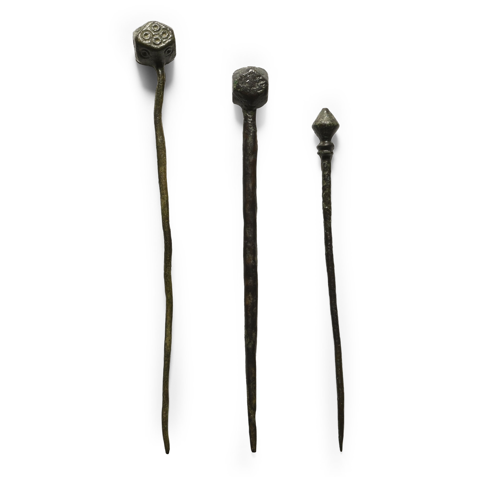 Roman Bronze Pin Group