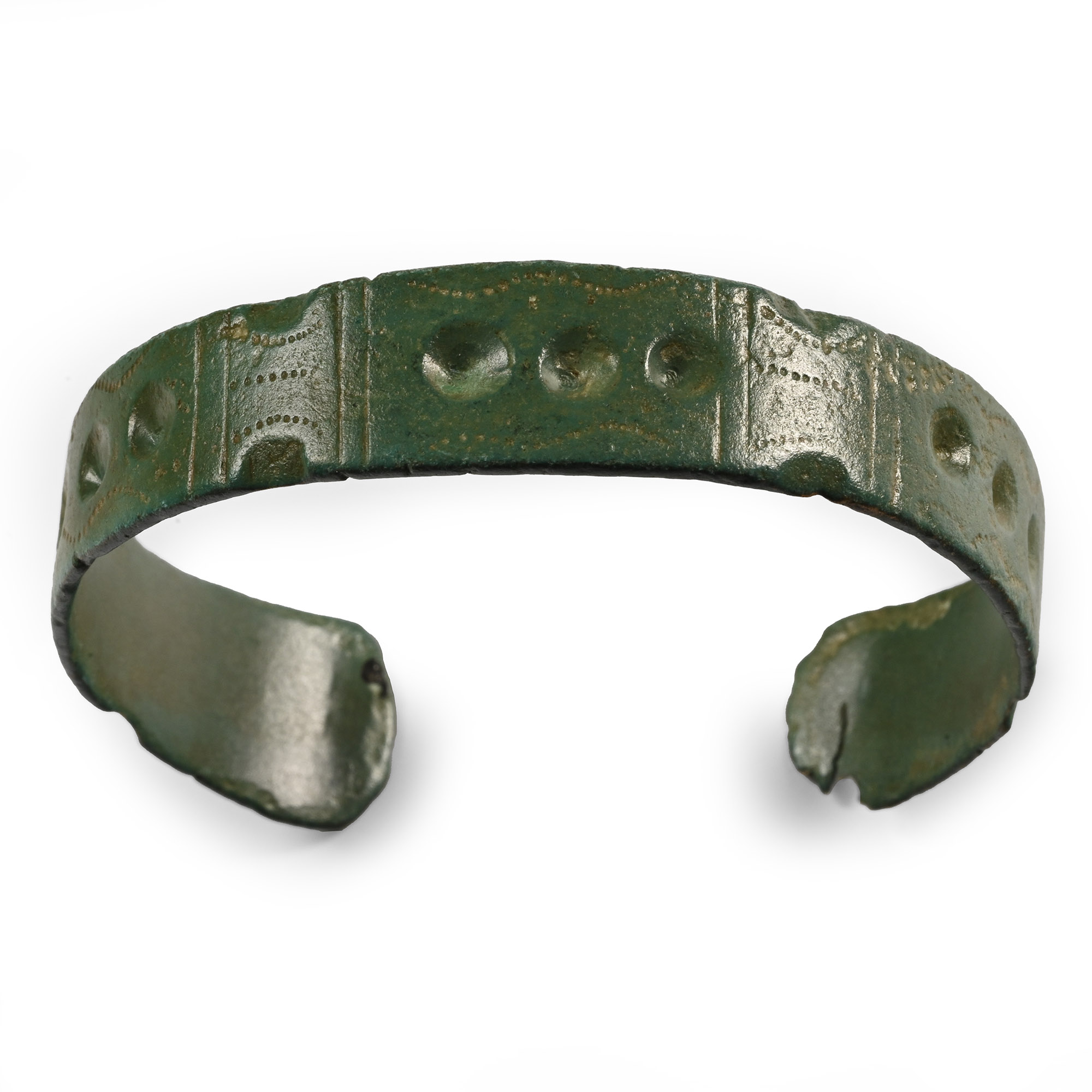 Roman Decorated Bronze Bracelet