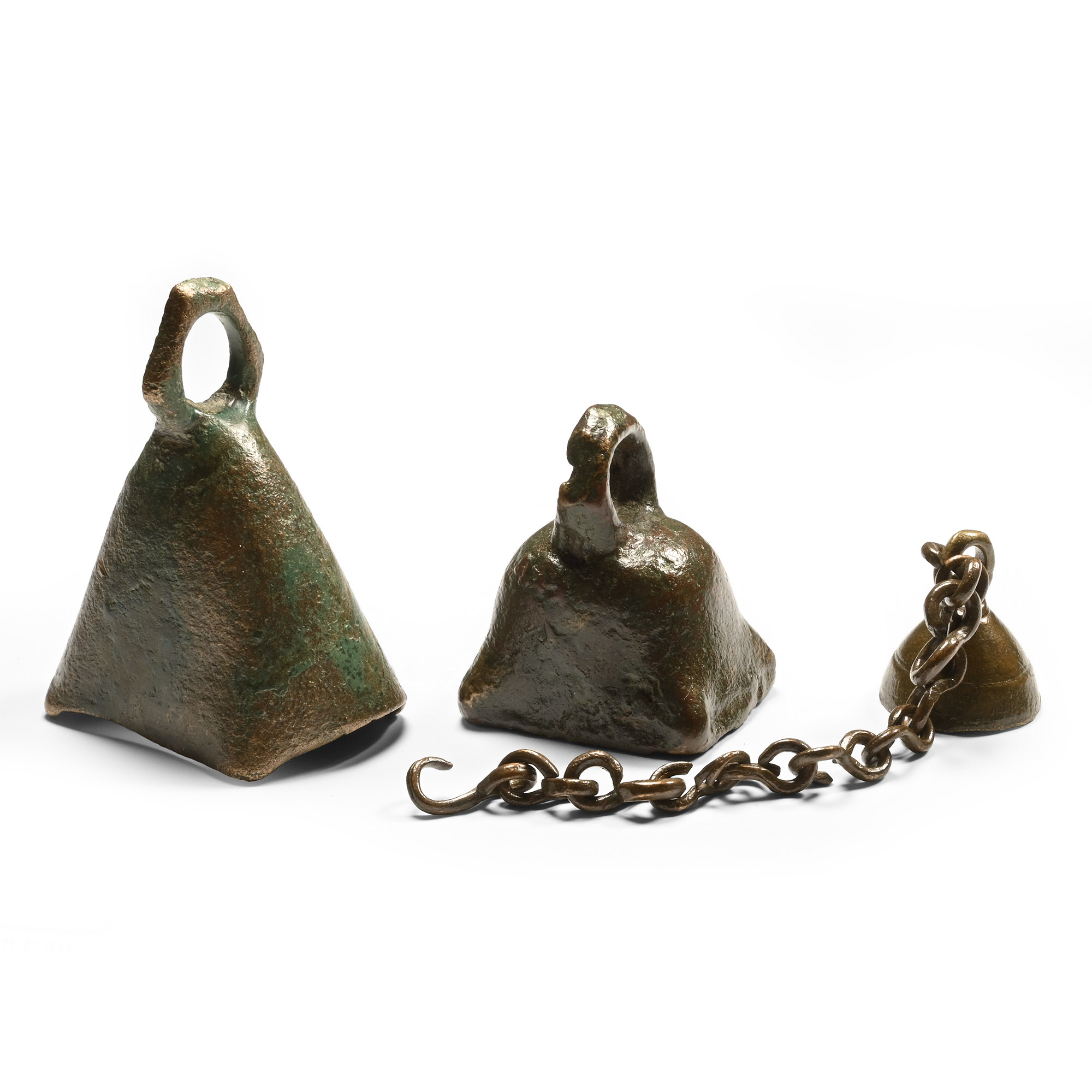 Roman Bronze Bell Group