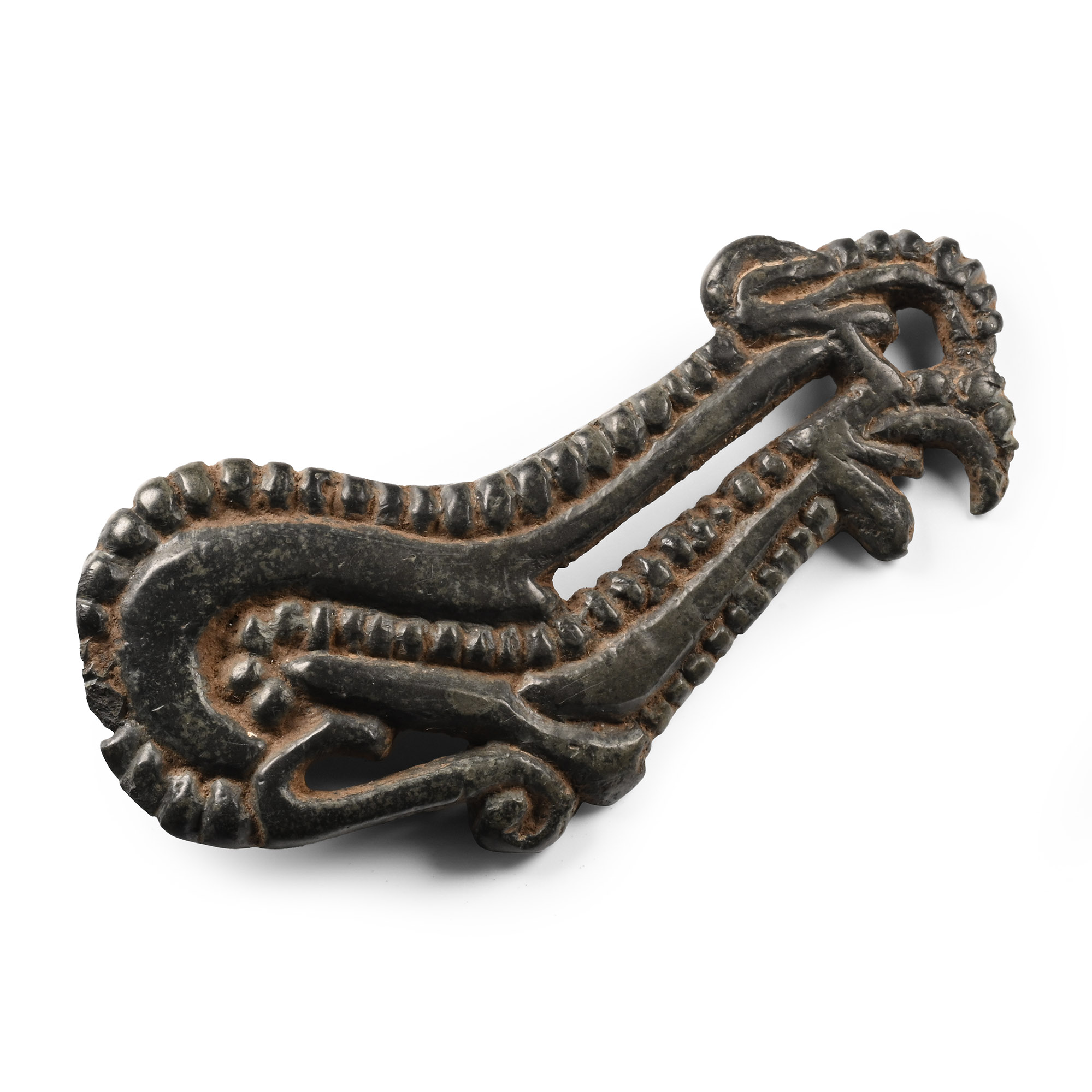 Scythian Bronze Zoomorphic Belt Mount