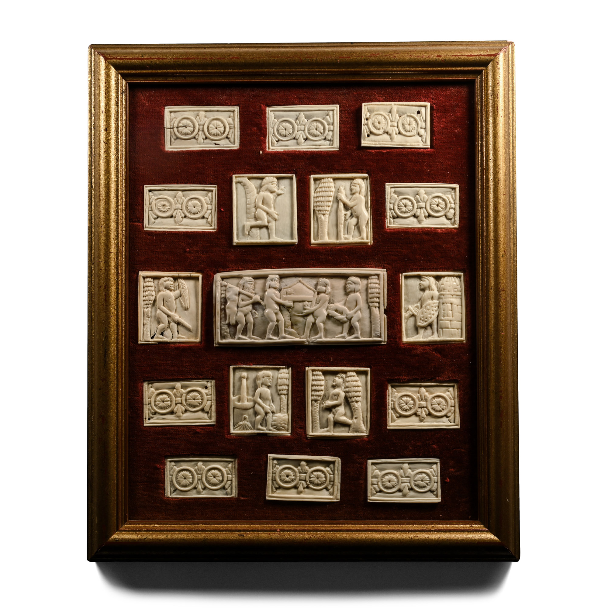 Medieval Carved Bone Plaques from the Embriachi Workshop