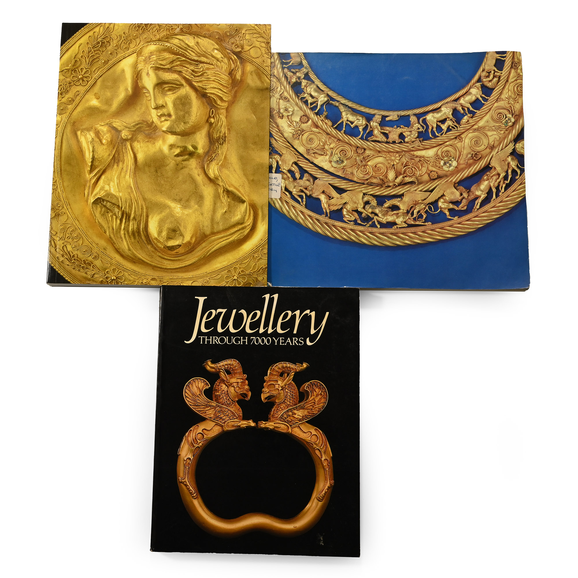 A Collection of Books on Ancient Gold Antiquities - 3 Titles