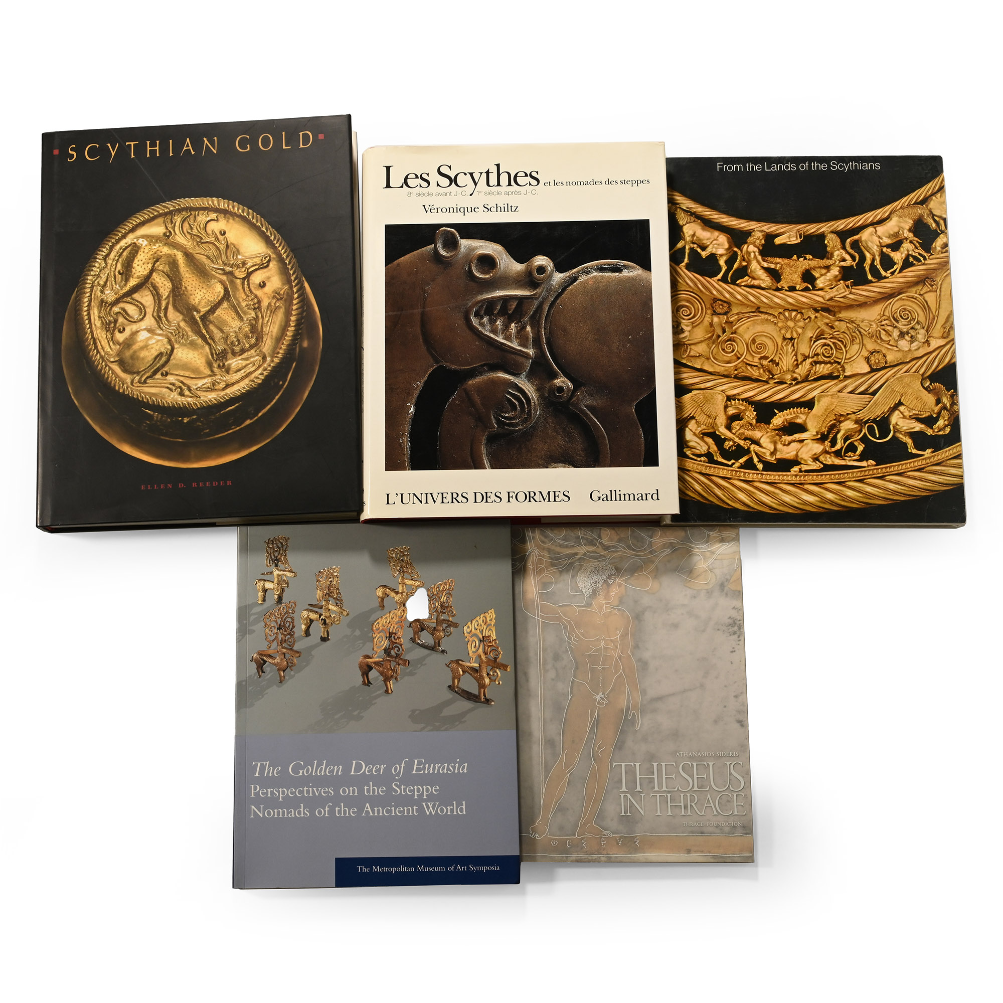 A Collection of Books on Ancient Scythian and Thracian Art - 5 Titles