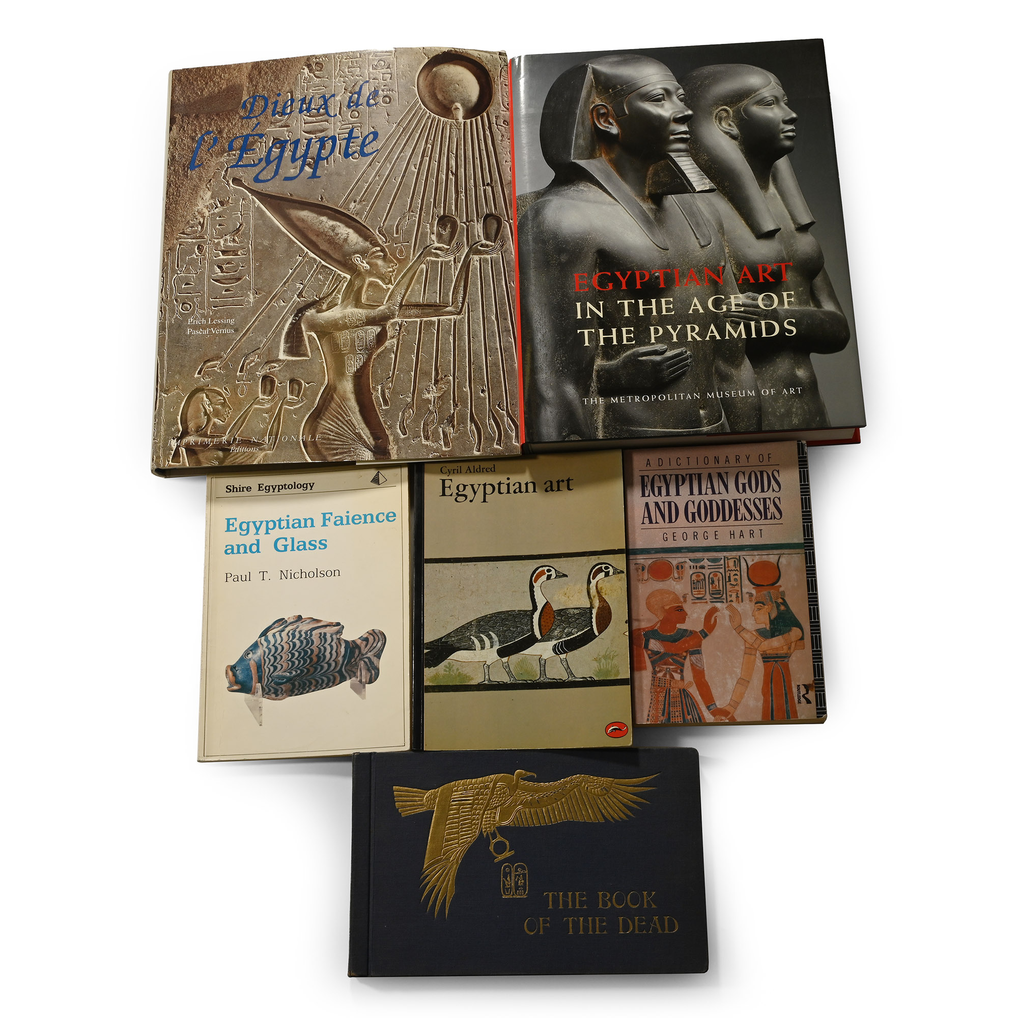A Collection of Books on Ancient Egyptian Art - 6 Titles