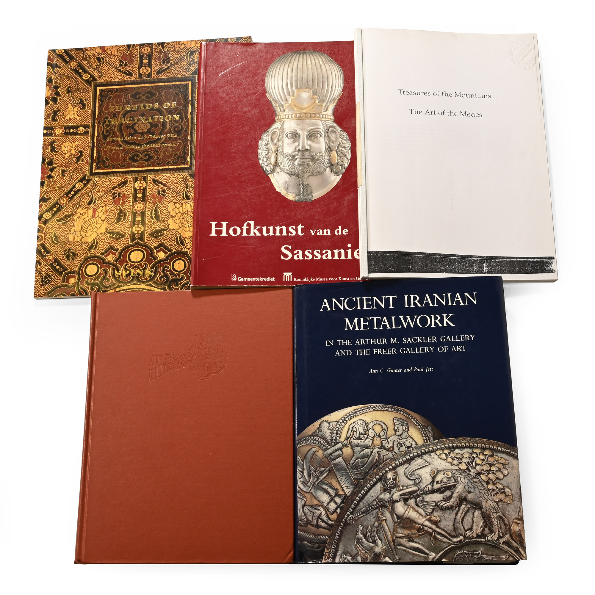A Collection of Books on Iranian Ancient Art - 5 Titles