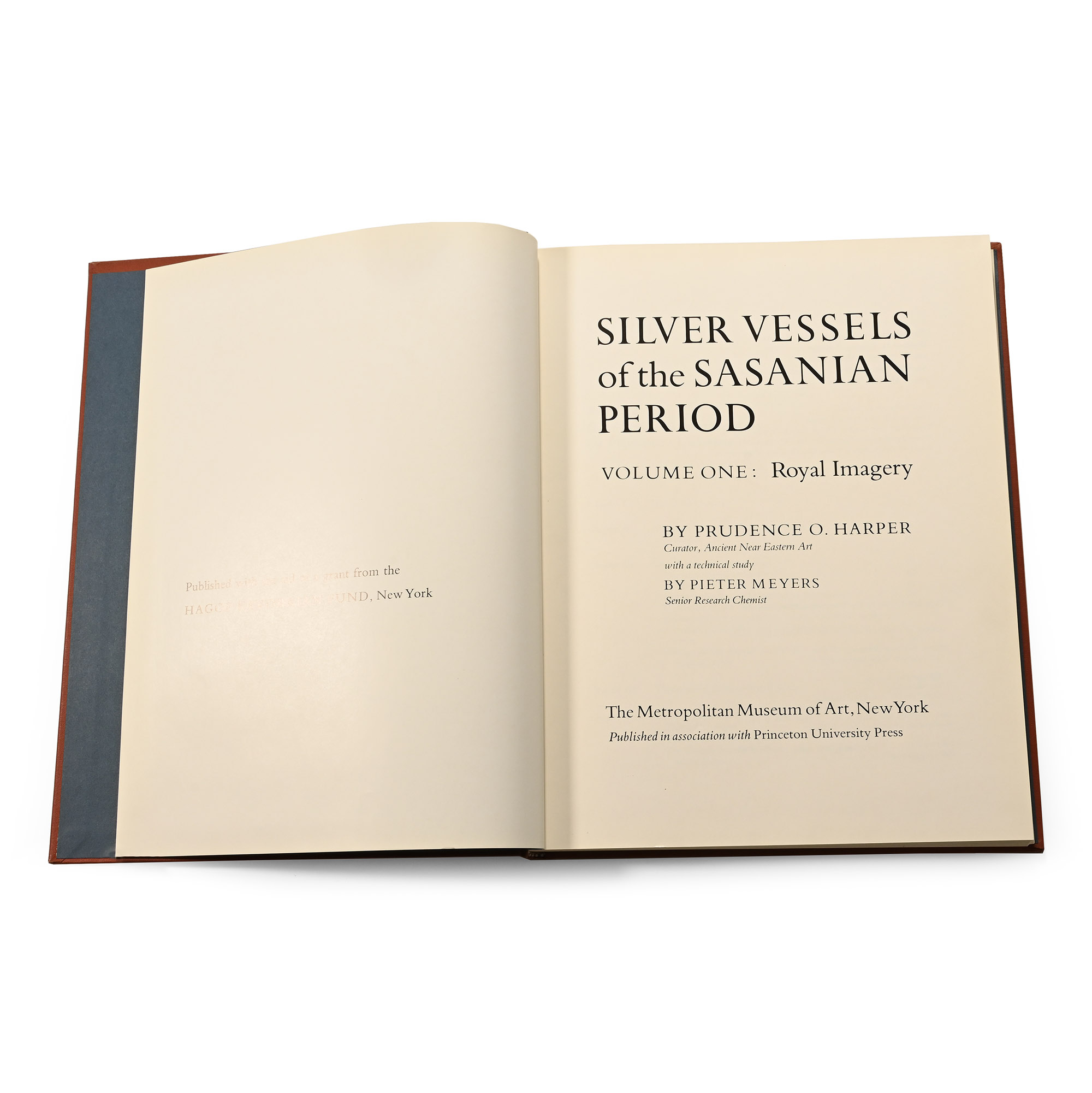 Silver Vessels of the Sasanian Period, Volume I