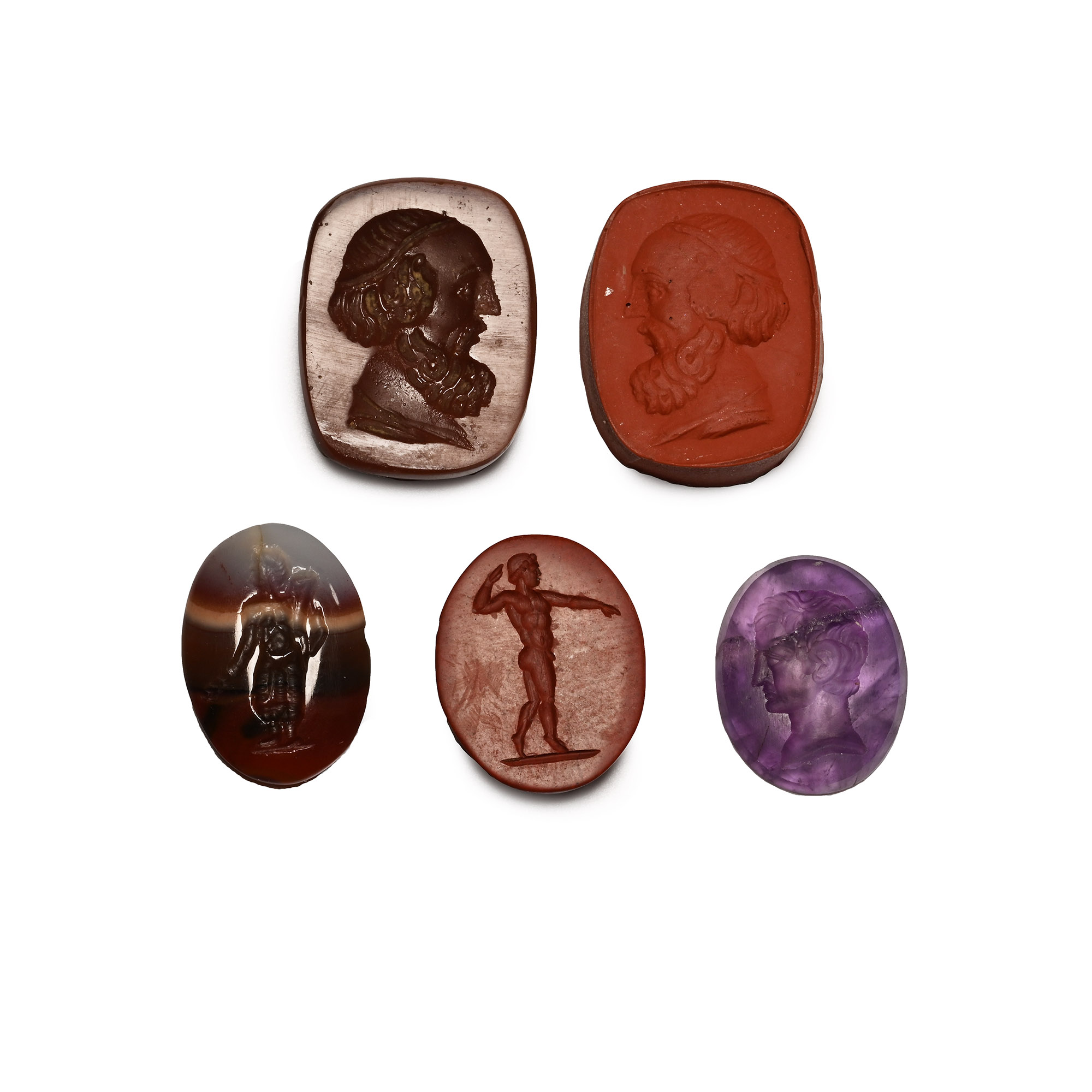 Collection of Roman Style Gemstones