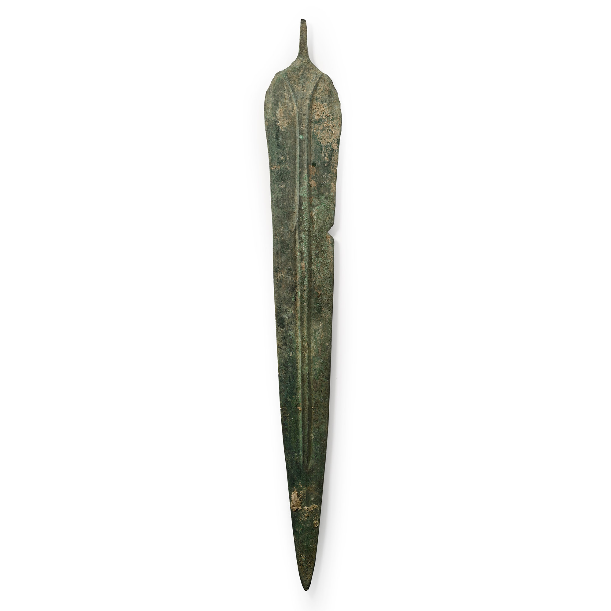 Luristan Bronze Short Sword with Blood Channels